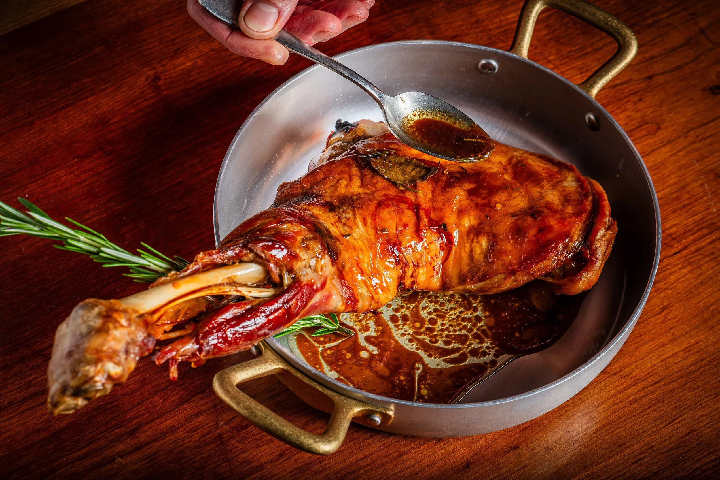 The kind of dish that brings everyone to the table.

Across Spain, paletilla de cordero lechal has long been the centerpiece of Sunday lunches and family celebrations. Made from a milk-fed lamb, raised exclusively on its mother&rsquo;s milk for less 
