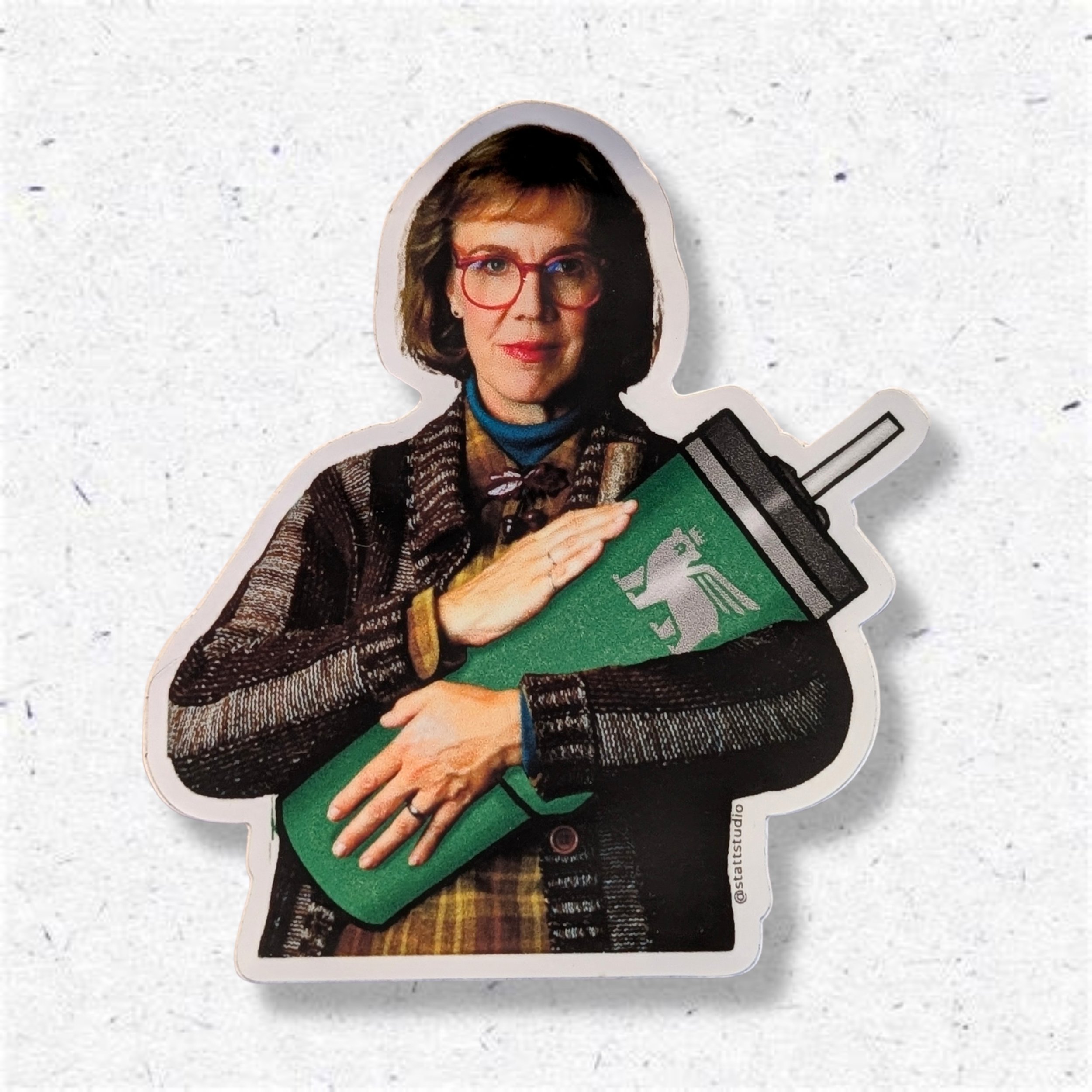 The Cup Lady Sticker