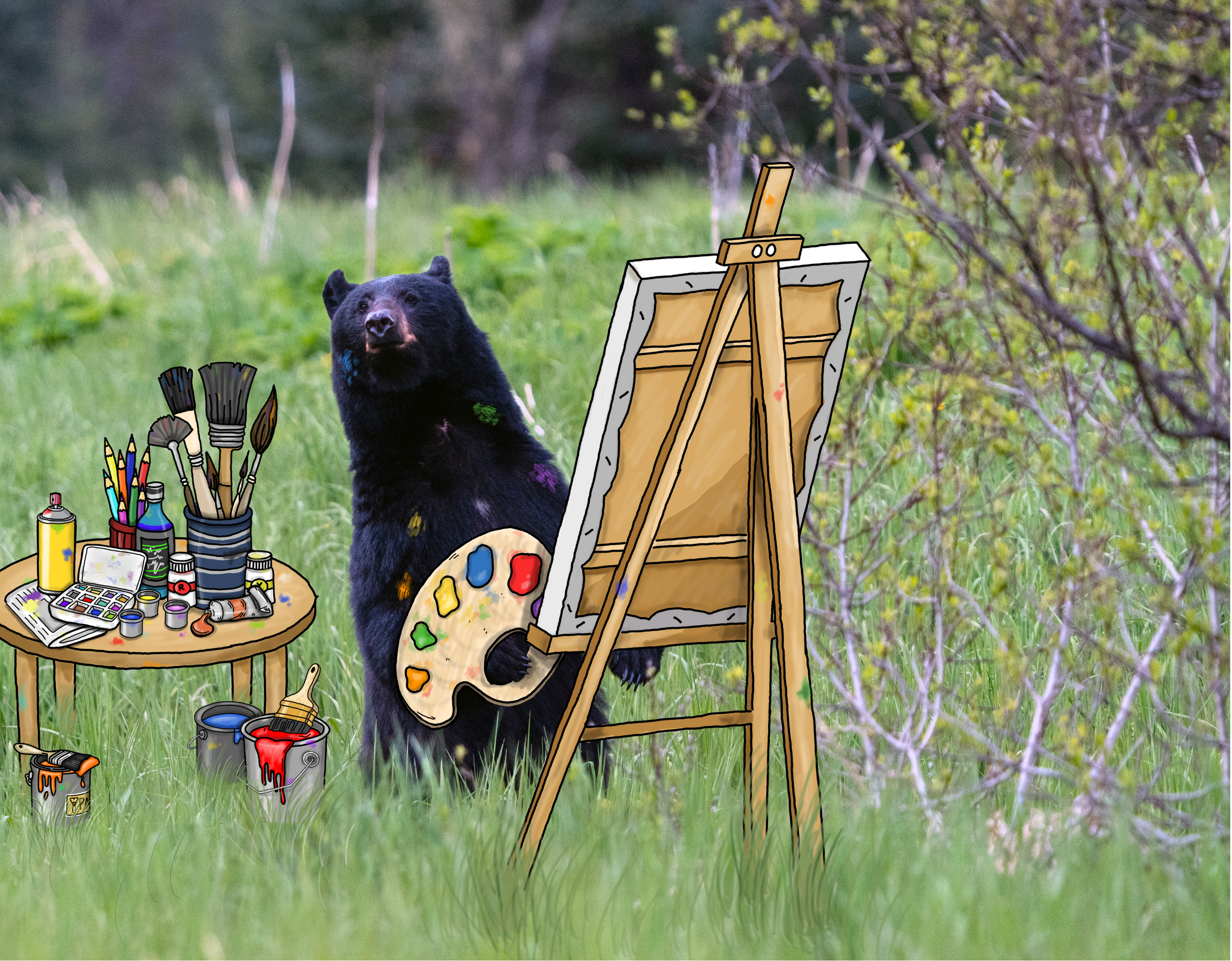 RemBEARandt (En Plein Bear)