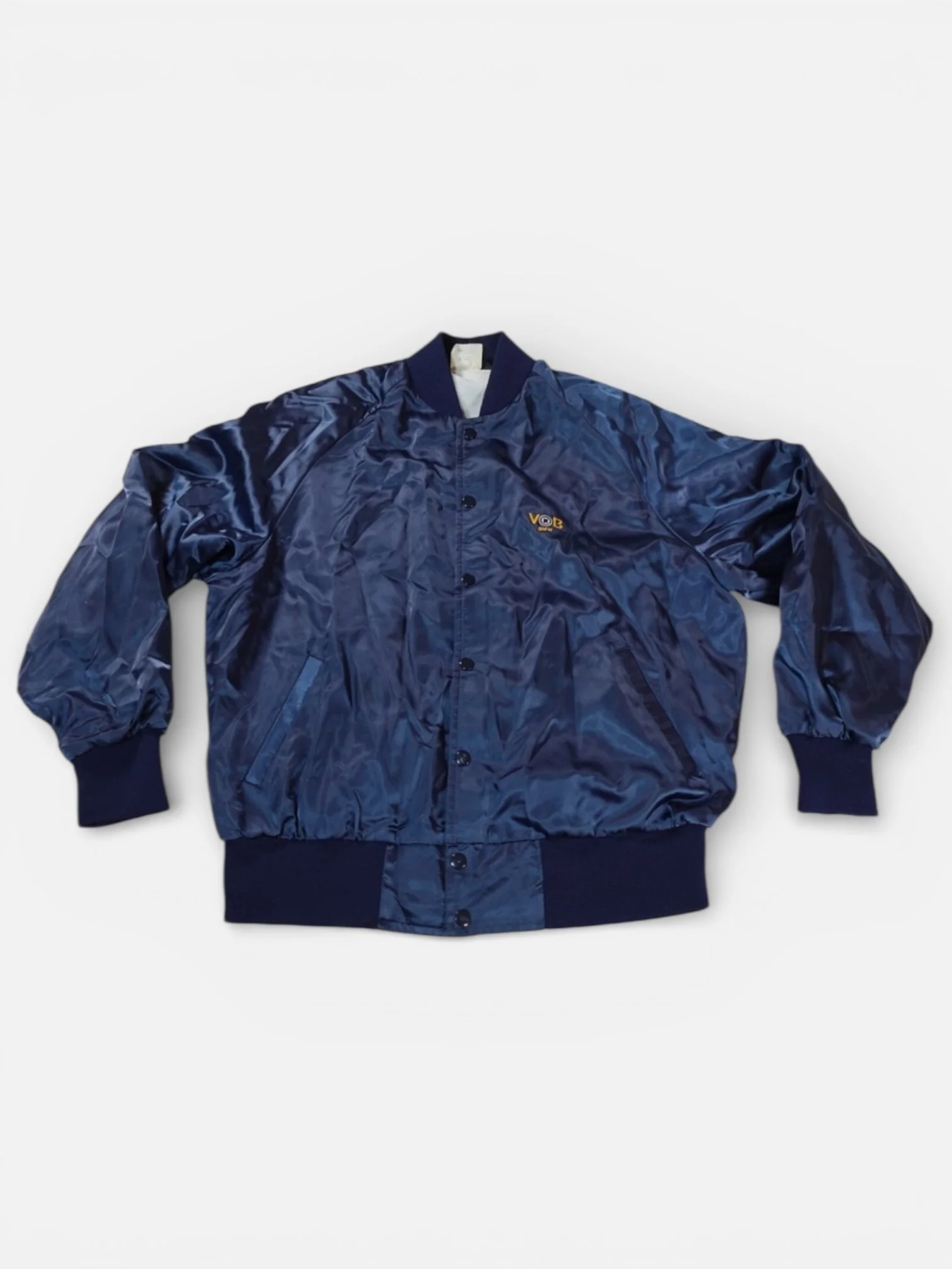 Vintage BMW VOB Satin Bomber Jacket  (1980s–1990s)