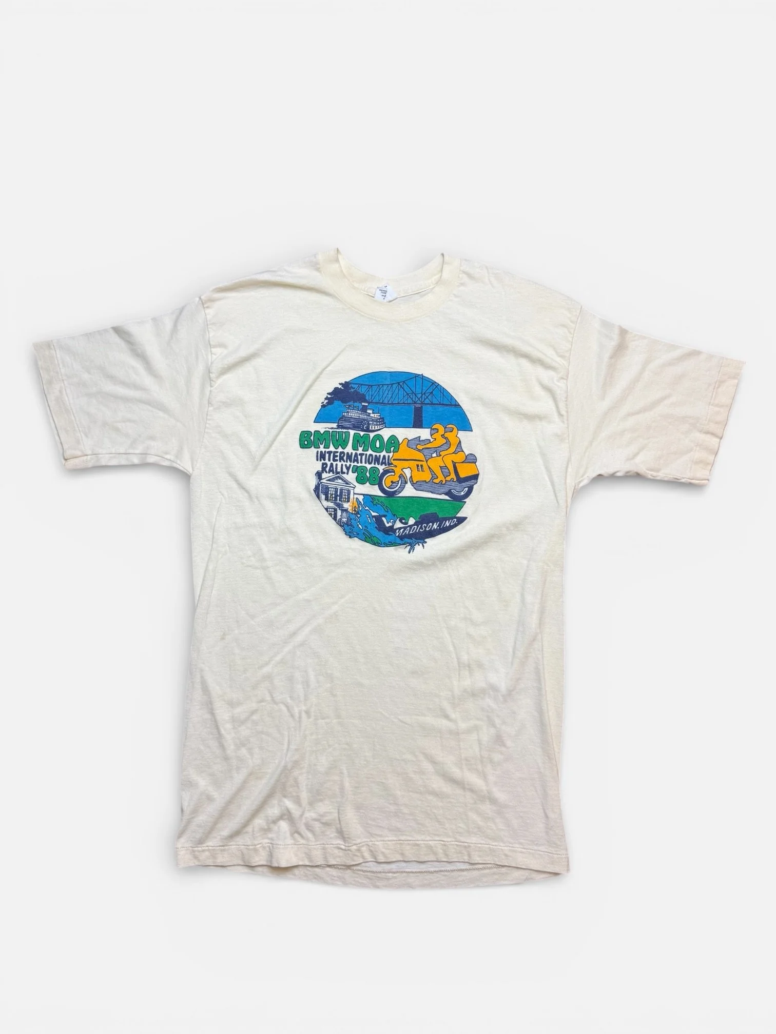 Vintage BMW MOA International Rally T-Shirt (1988)