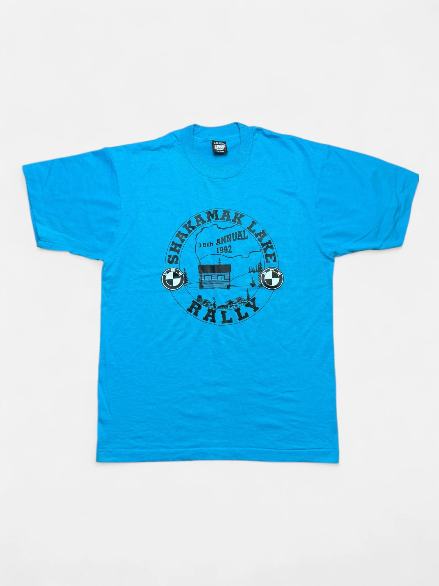 Shakamak Lake BMW Rally T-Shirt (1992)