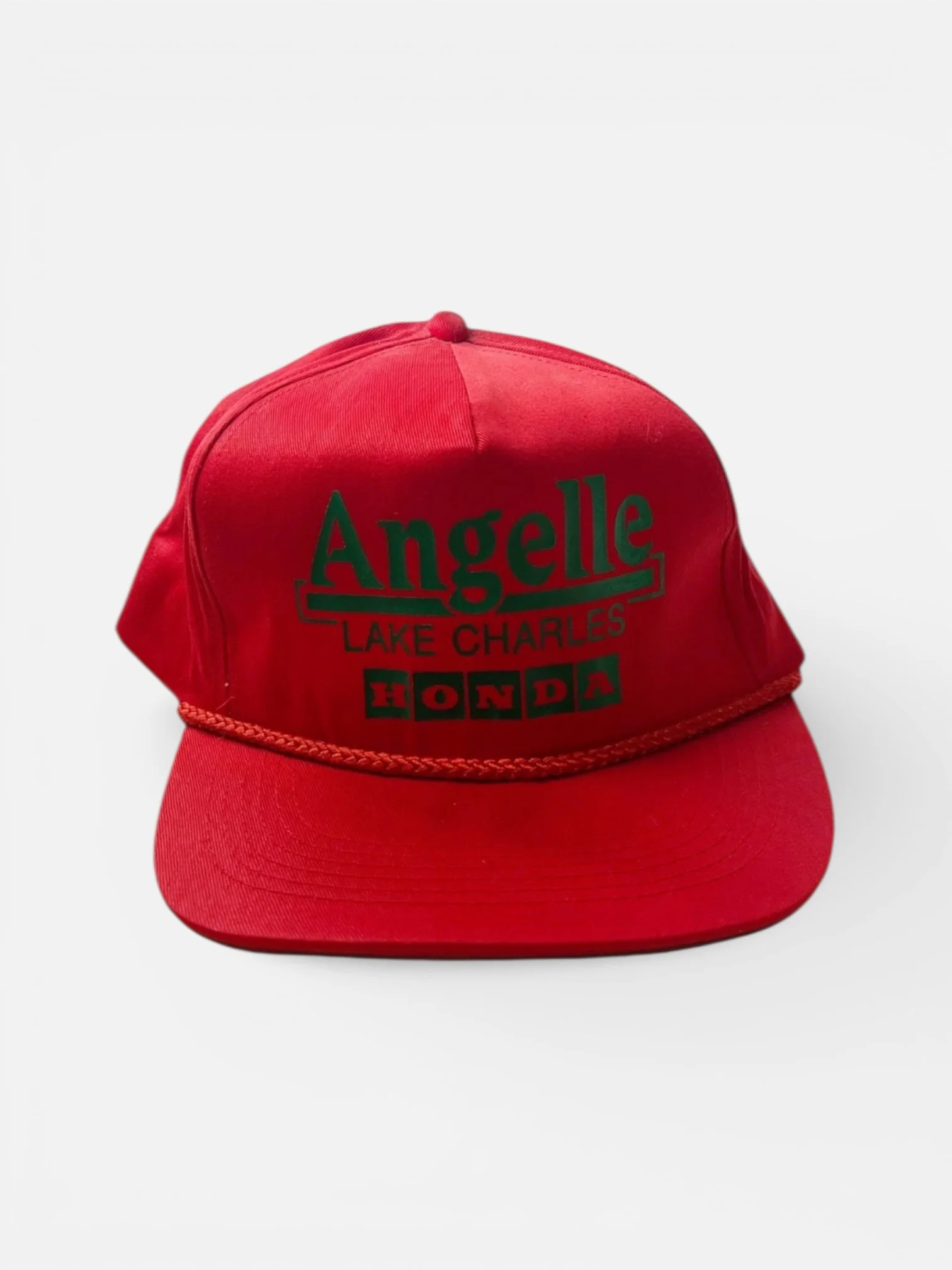 Vintage Angelle Honda Dealer Cap (1980s)
