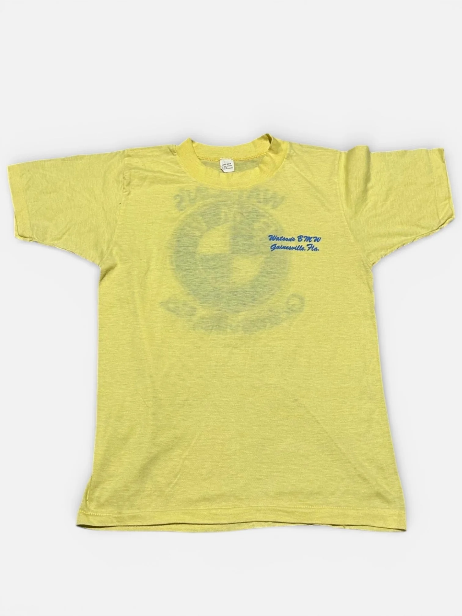 Watson’s BMW Dealer T-Shirt – Gainesville, Florida late (1970s–1980s)