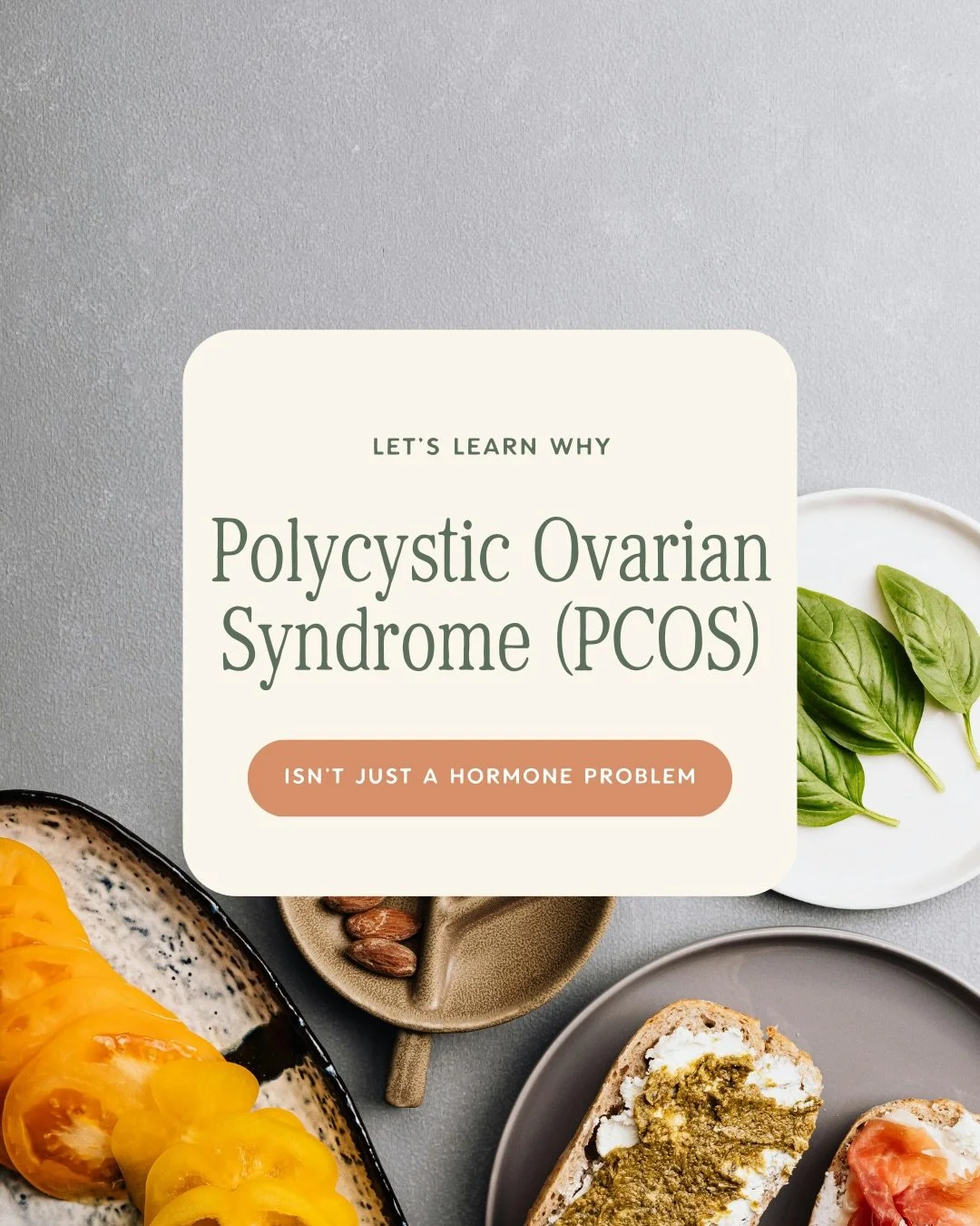 PCOS is often treated like just a hormone problem.

But in reality, it&rsquo;s usually a full-body metabolic, inflammatory, AND hormonal system imbalance.

This is why so many women are told their labs are &ldquo;normal&rdquo; or are offered birth co