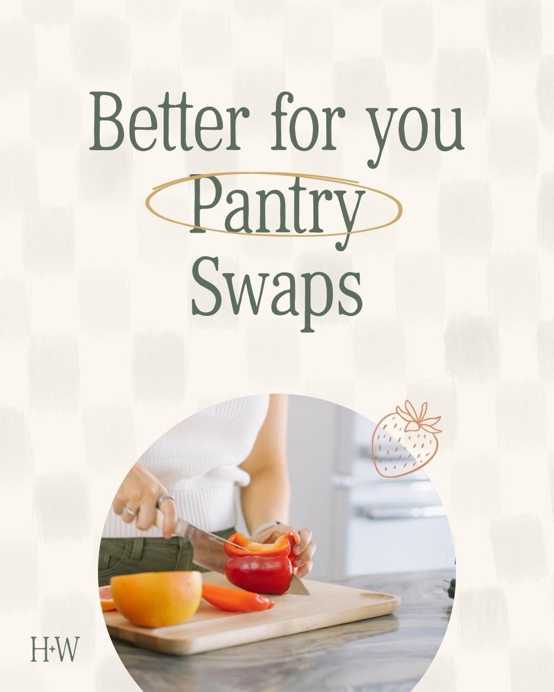 Your pantry is one of the easiest places to start when improving your health!

Small swaps can help in big ways to reduce inflammatory ingredients, support blood sugar balance, and make your  everyday meals more nutrient-dense.

The goal isn&rsquo;t 