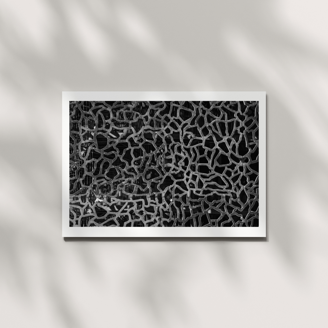 Marseille Geometry – Abstract Architectural Print