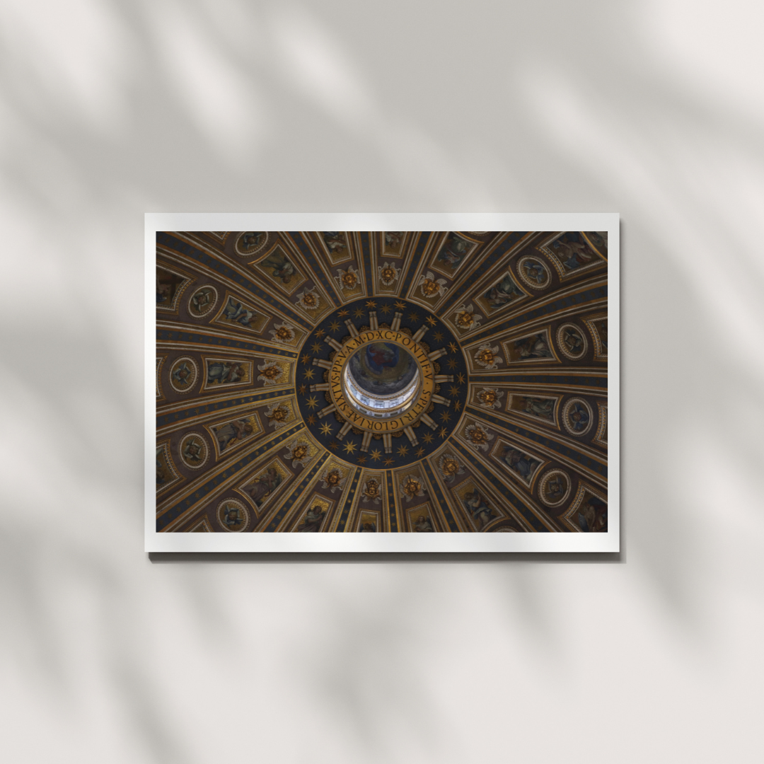 Michelangelo's Dome Vatican Art Print