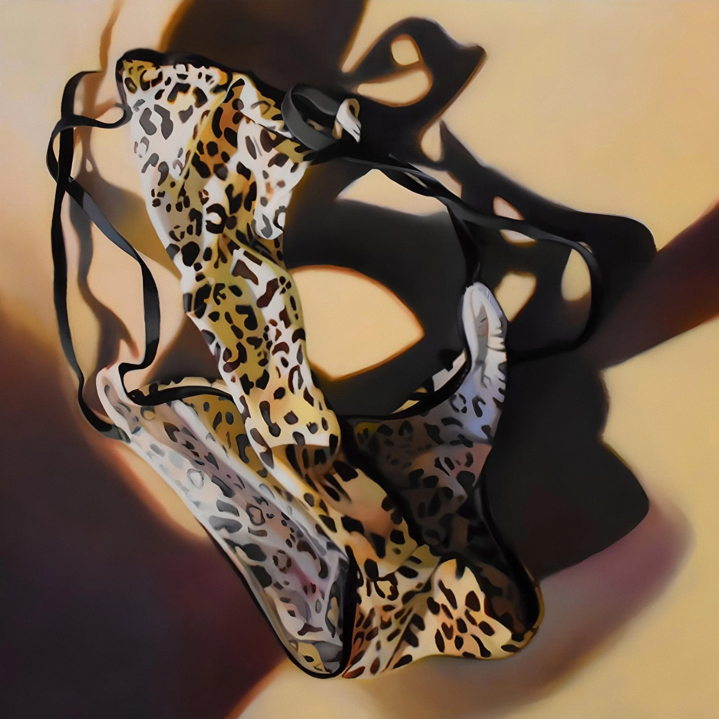 "Cat's Cradle" oil on raised birch panel SOLD