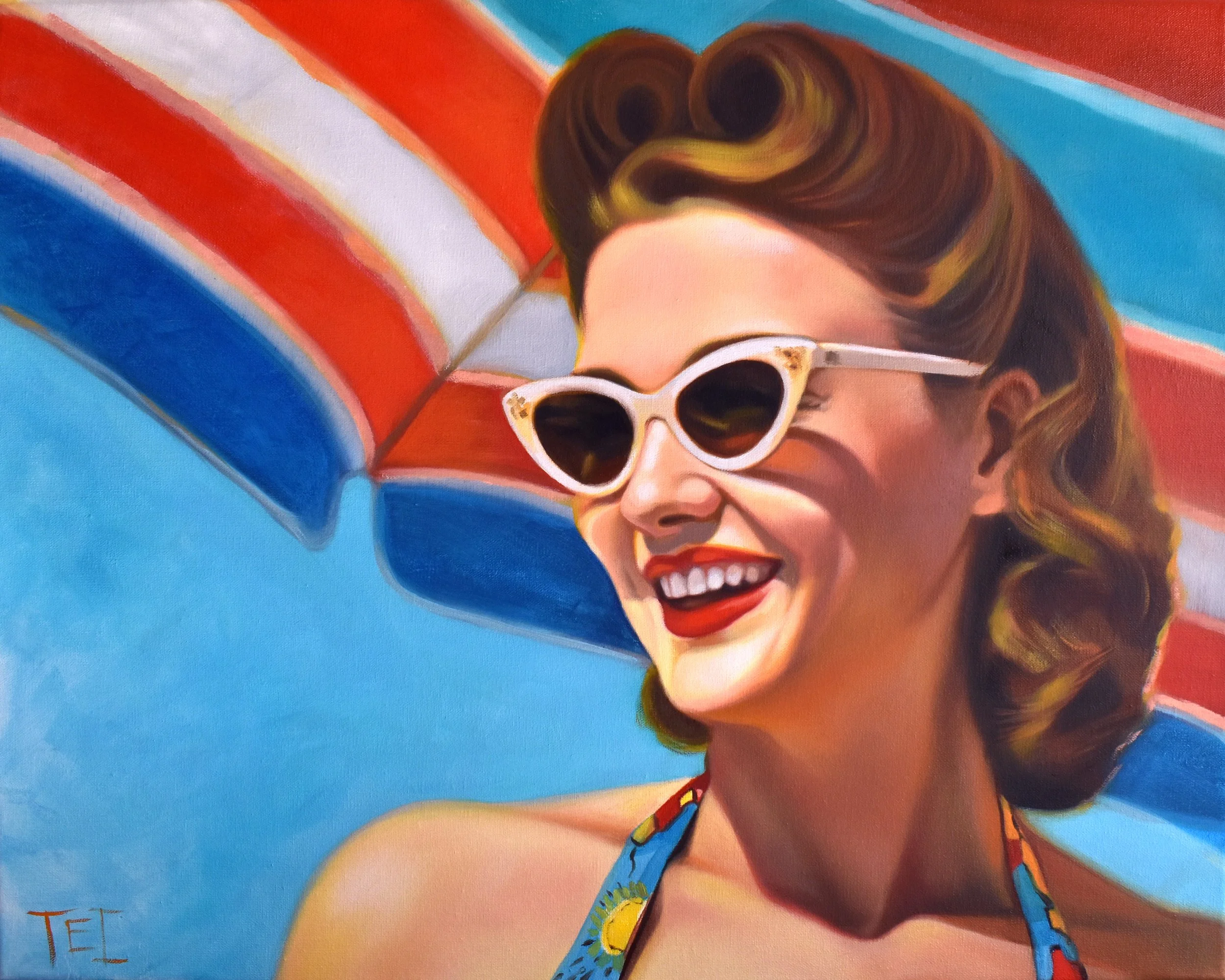 "Isn't it Divine?" oil on linen 20x16
Available for purchase