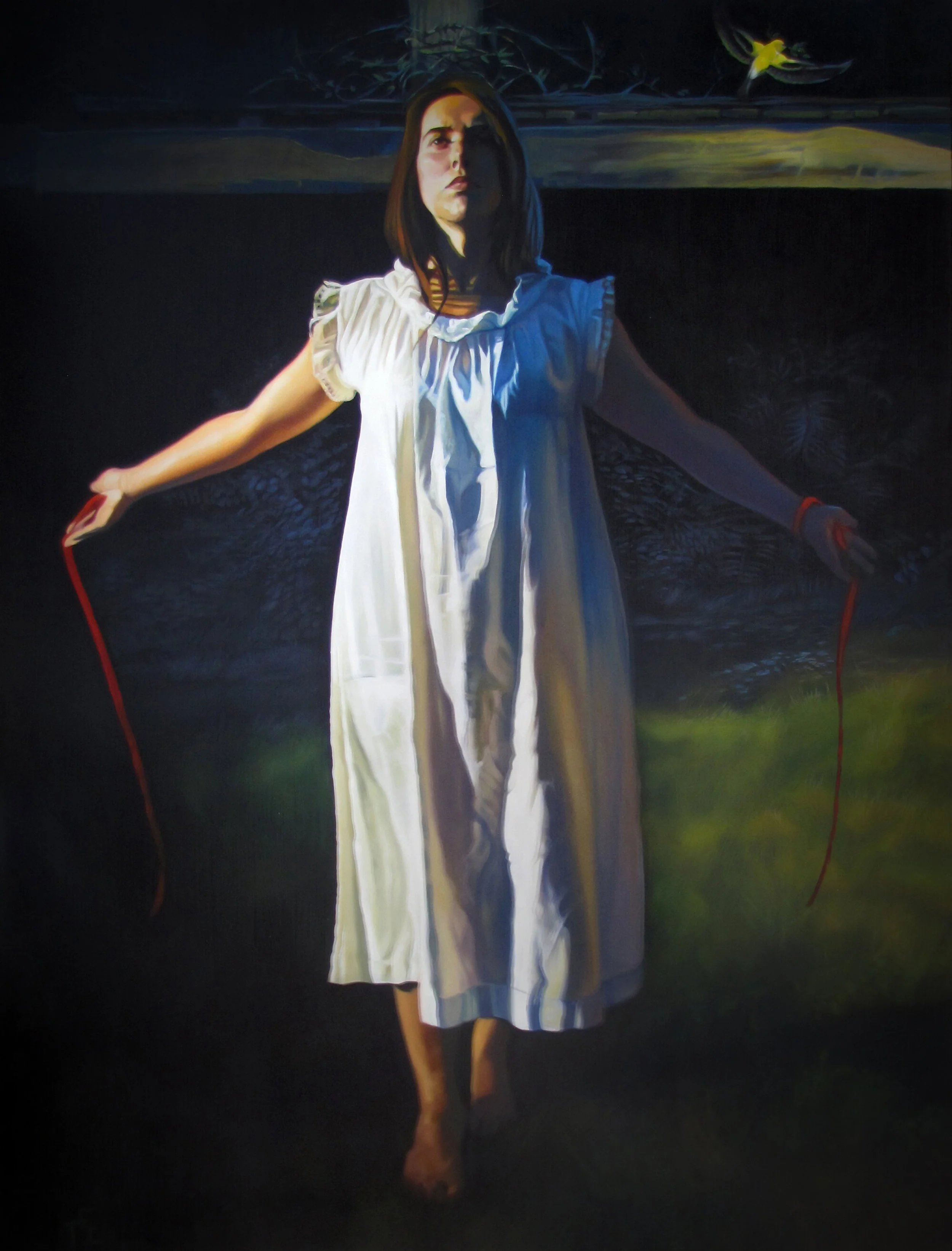 "Sleepwalker" oil on linen 36x48
Available for purchase. Inquire for more info.
