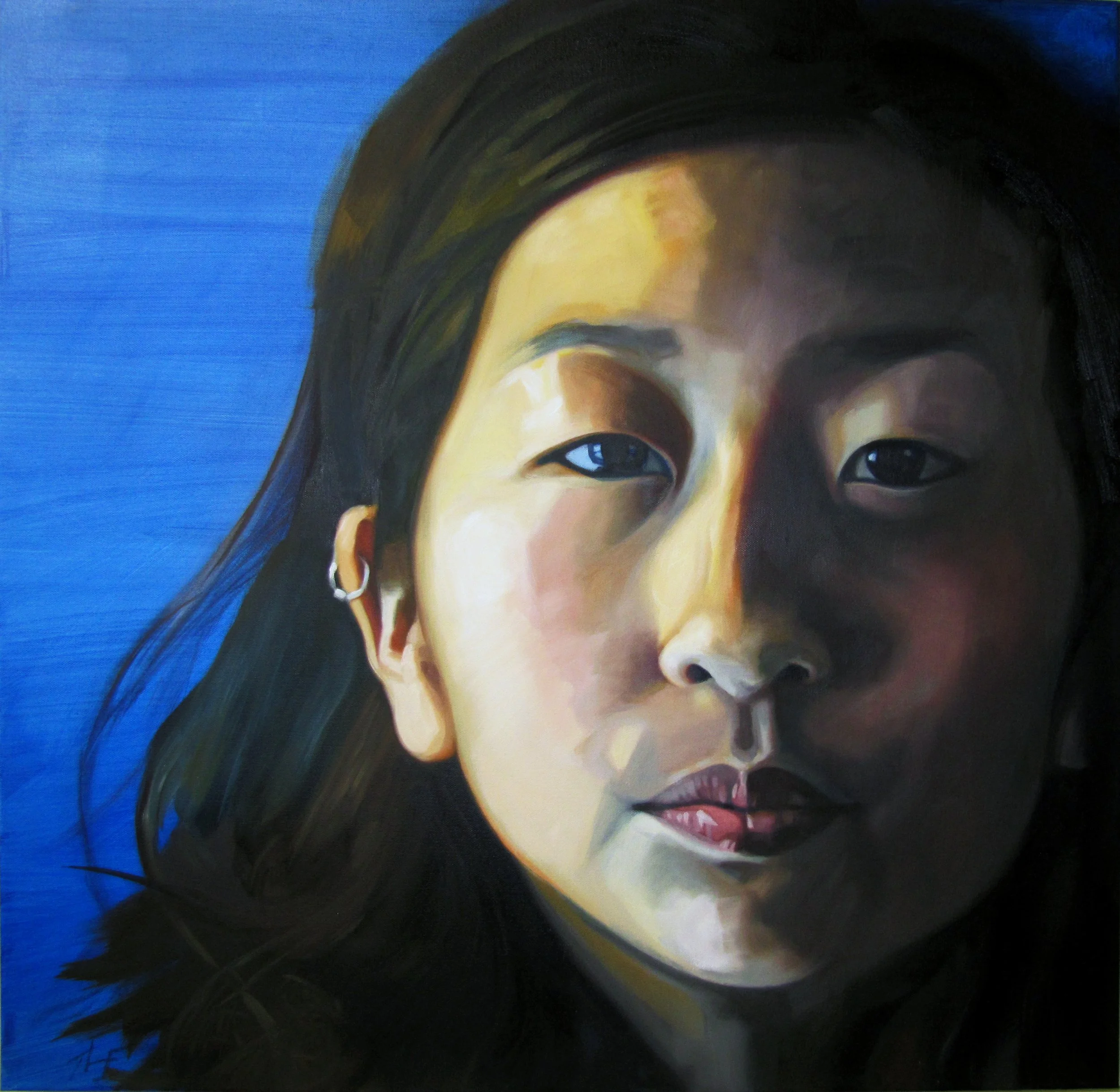 "Untitled", oil on canvas, 30x30. 