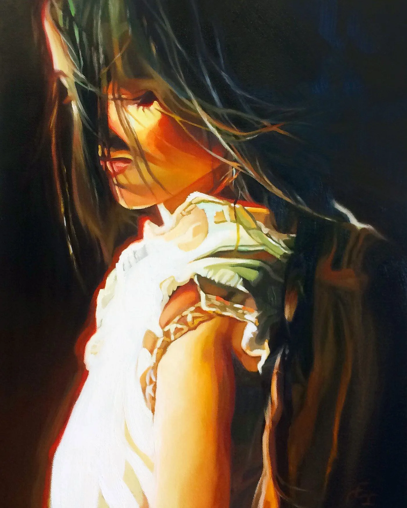 "Becoming" oil on linen 16x19
Available for purchase