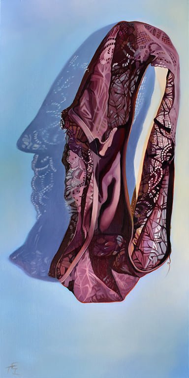 "Hung" 12x24 oil on raised birch panel
Available for purchase