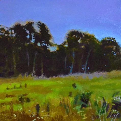 "Field of Gold" acrylic on panel 5x5
Available for purchase.