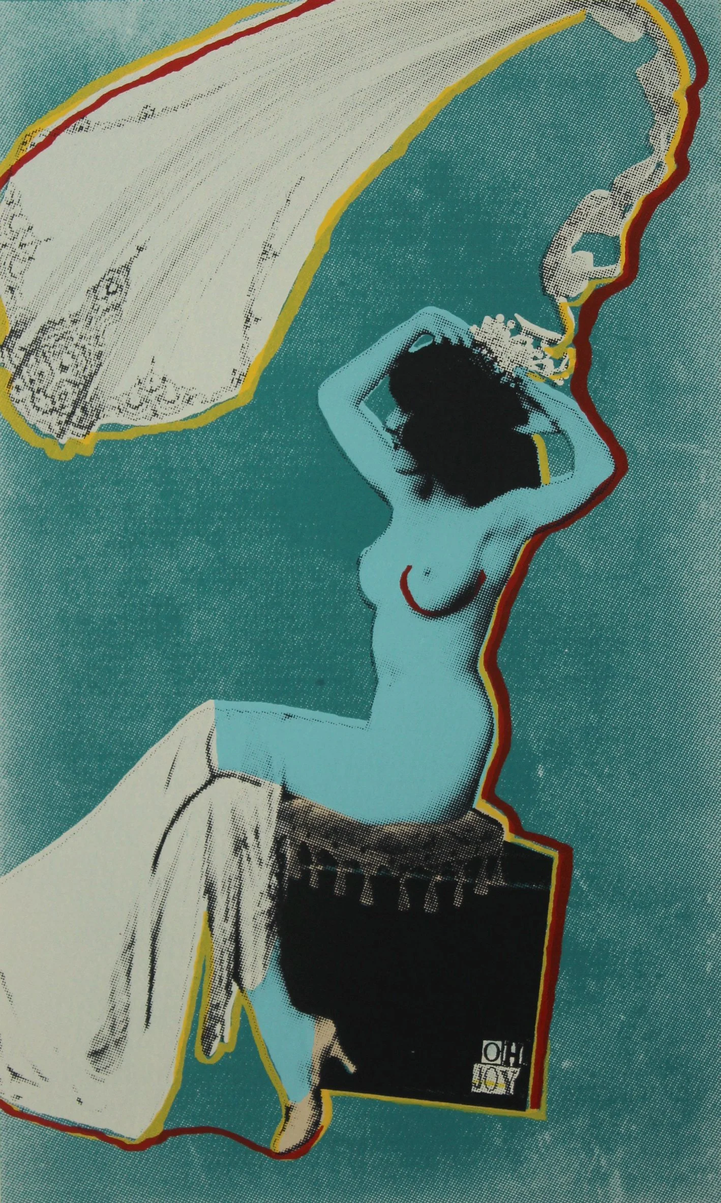 Oh Joy, 2016, Screenprint on Somerset Satin Paper 300gsm, Paper Size: 14.8 x 24.8 cm; Print Size: 14.8 x 24.8 cm, Edition of 6
