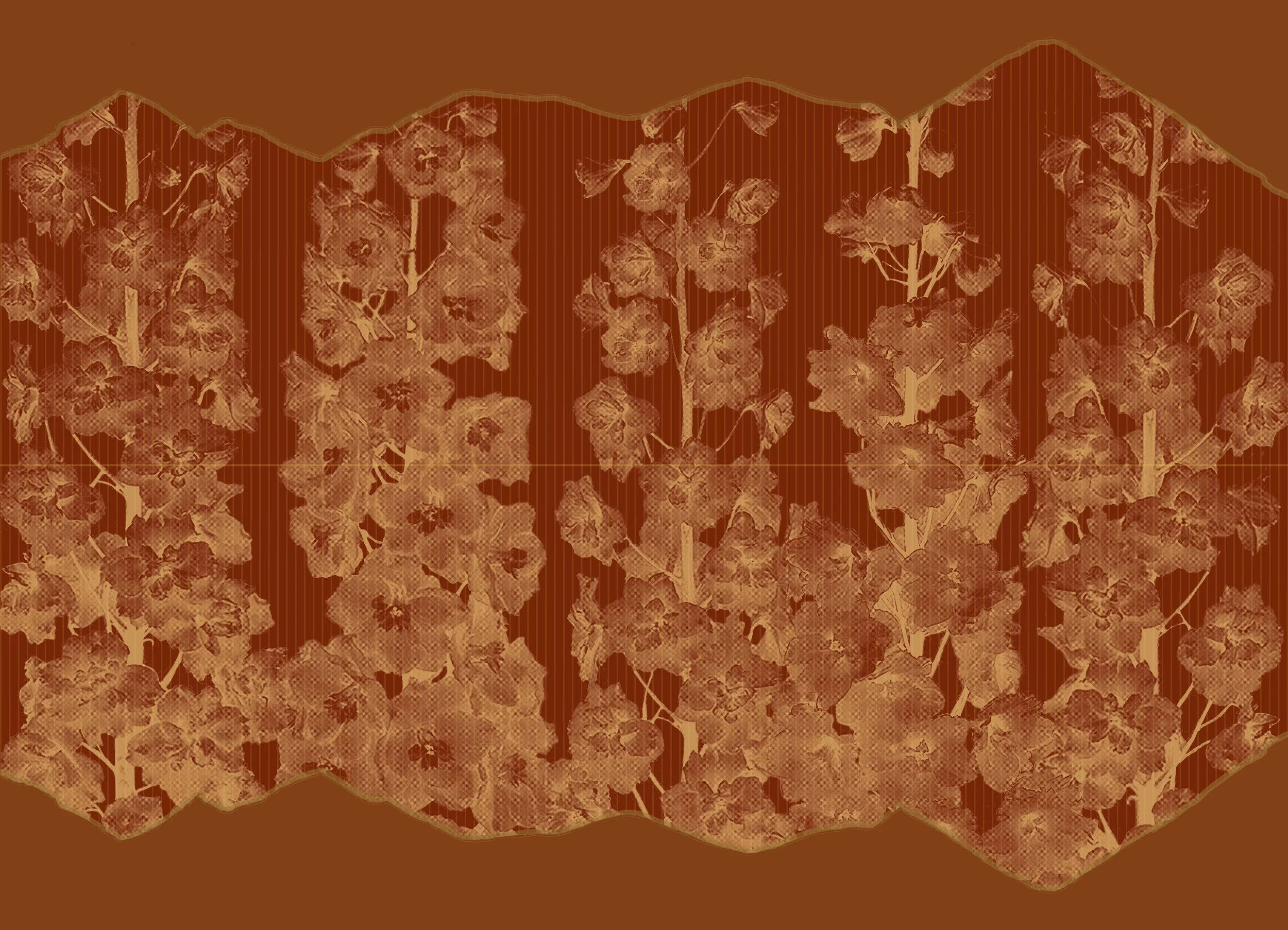 Song of the Red Cuillin, 2024, Screenprint on Somerset Satin Paper 300gsm, Paper Size: 72 x 50 cm: Print Size:  72 x 50 cm, Edition of 6
