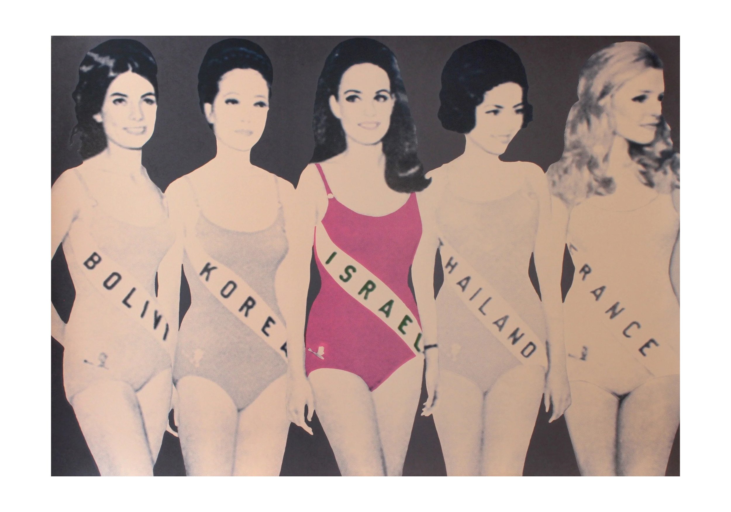 Shooting Gallery, 2019, Screenprint on Somerset Satin Paper 300gsm, Paper Size: 99.5 x 70 cm; Print Size: 99.5 x 70 cm, Edition of 10
