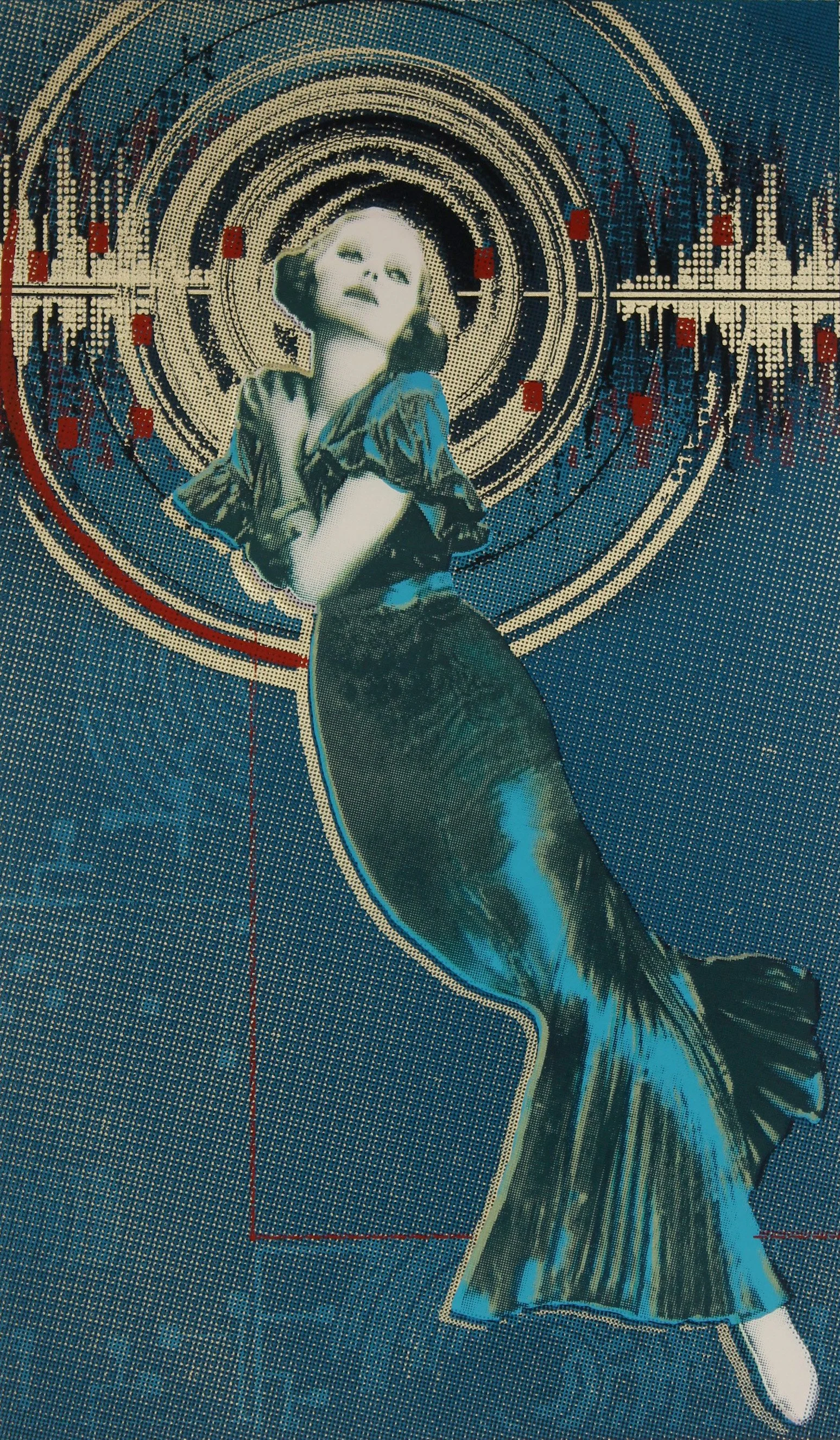 Sound and Vision, 2016, Screenprint on Somerset Satin Paper 300gsm, Print Size: 18.1X31cm; Paper Size: 31.2X45cm, Edition of 6
