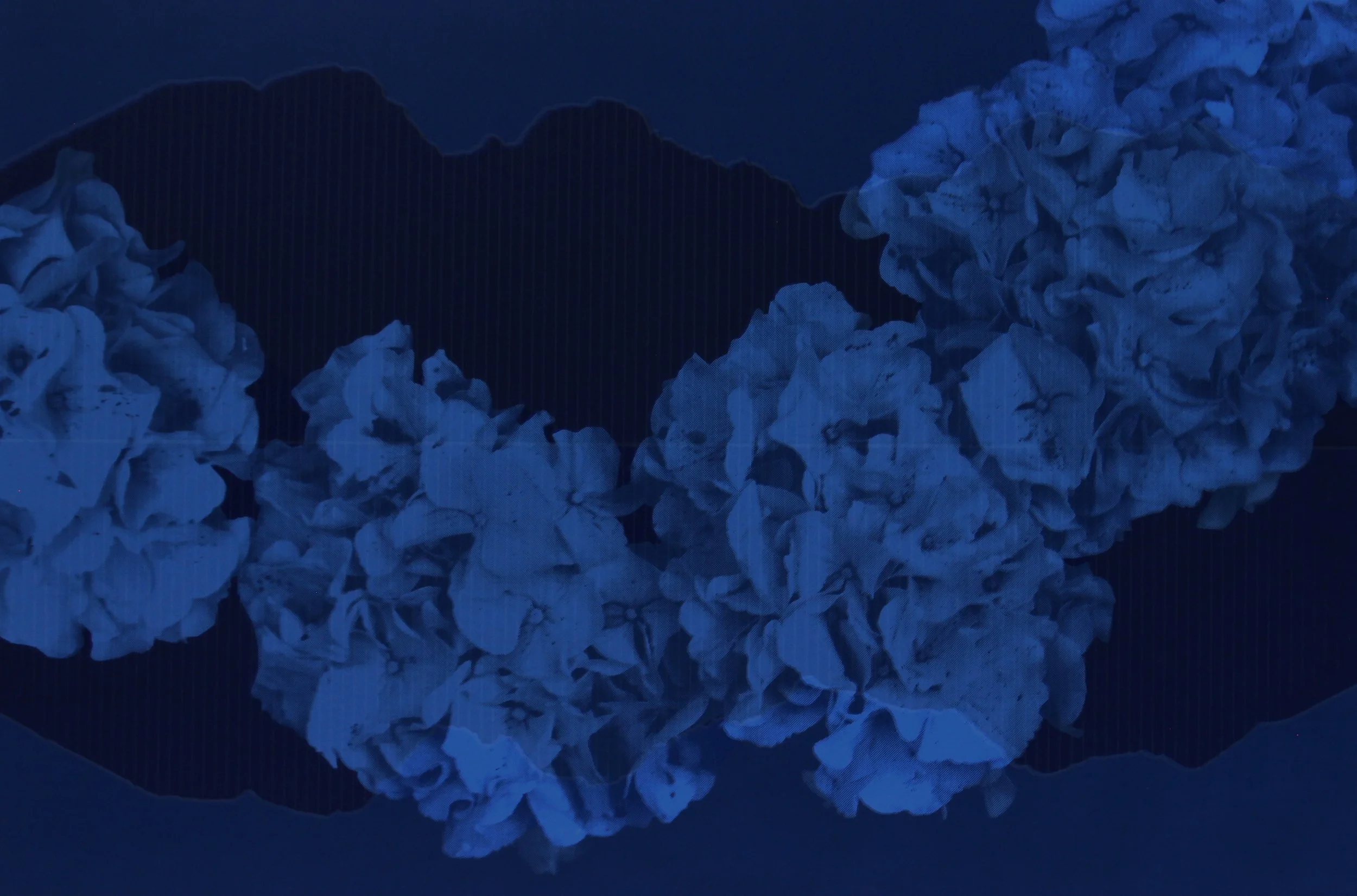 Song of Blà Bheinn, 2024, Screenprint on Somerset Satin Paper 300gsm, Paper Size: 39.8 x 58.8 cm, Print Size: 39.8 x 58.8 cm, Edition of 6