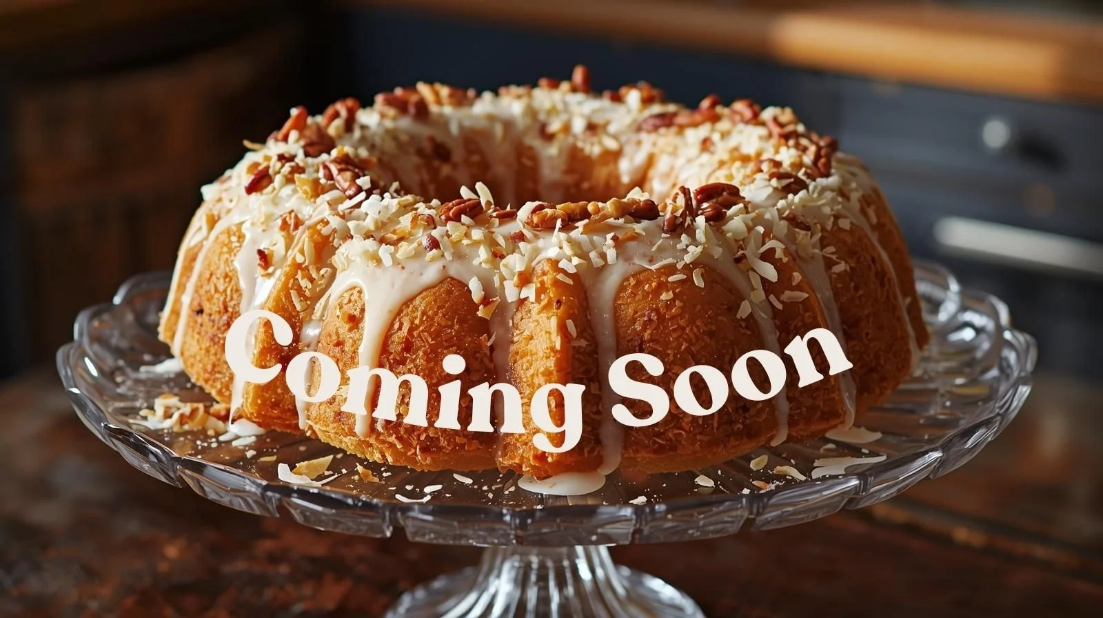 Gluten-Free Coconut-Lime Pecan Cake - COMING SOON