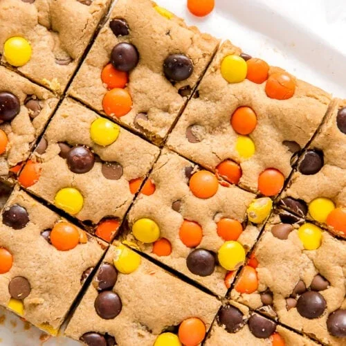 Peanut Butter Blonde Brownies