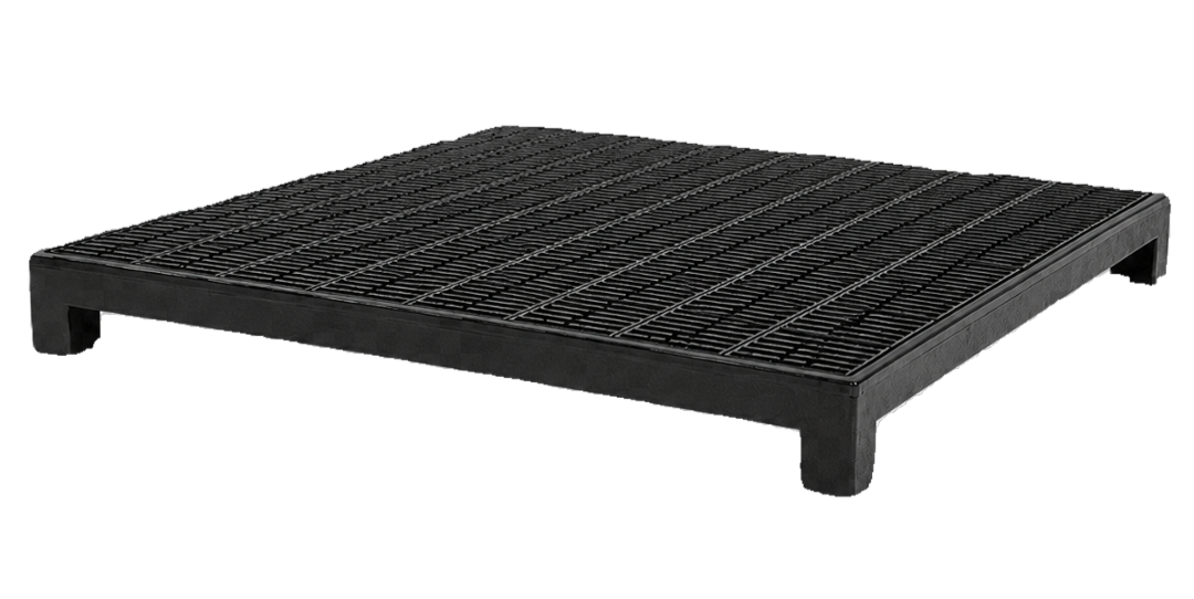 C-BOS blast overpressure grate for floor-level reflection control