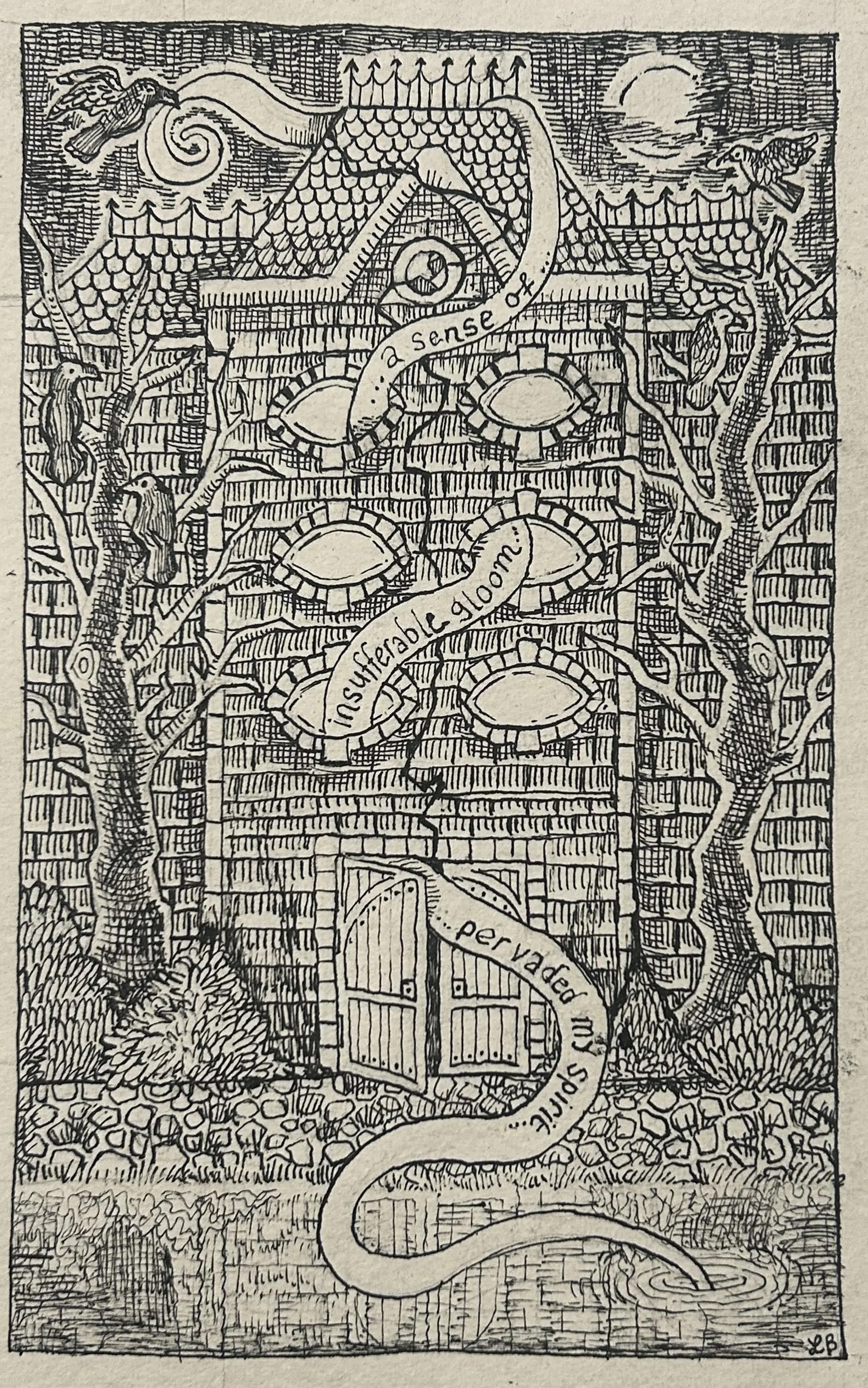 From THE FALL OF THE HOUSE OF USHER