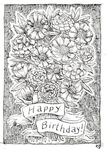 Happy Birthday Greeting Card