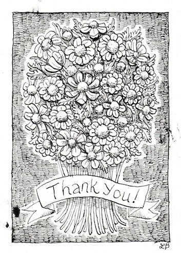 Thank You Greeting Card