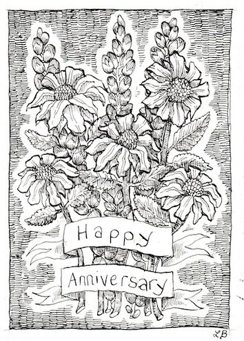 Happy Anniversary Greeting Card