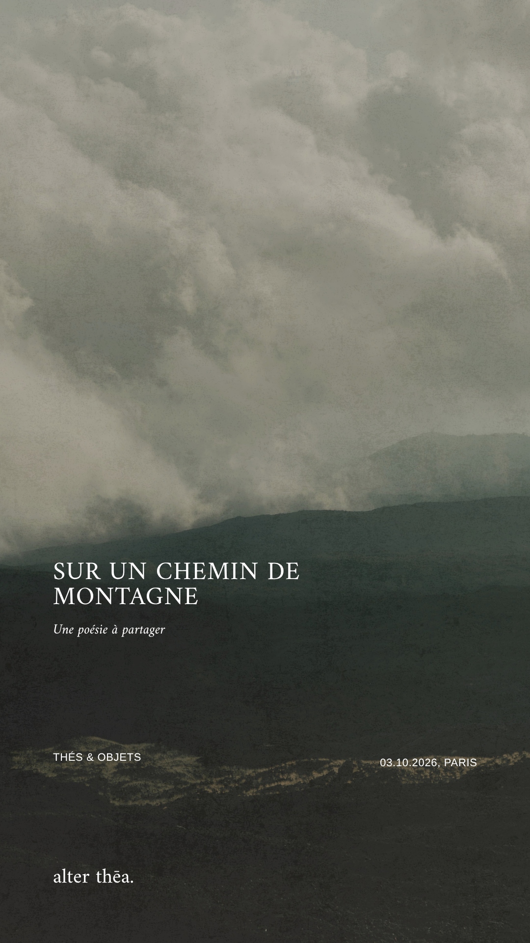 Sur un Chemin de Montagne