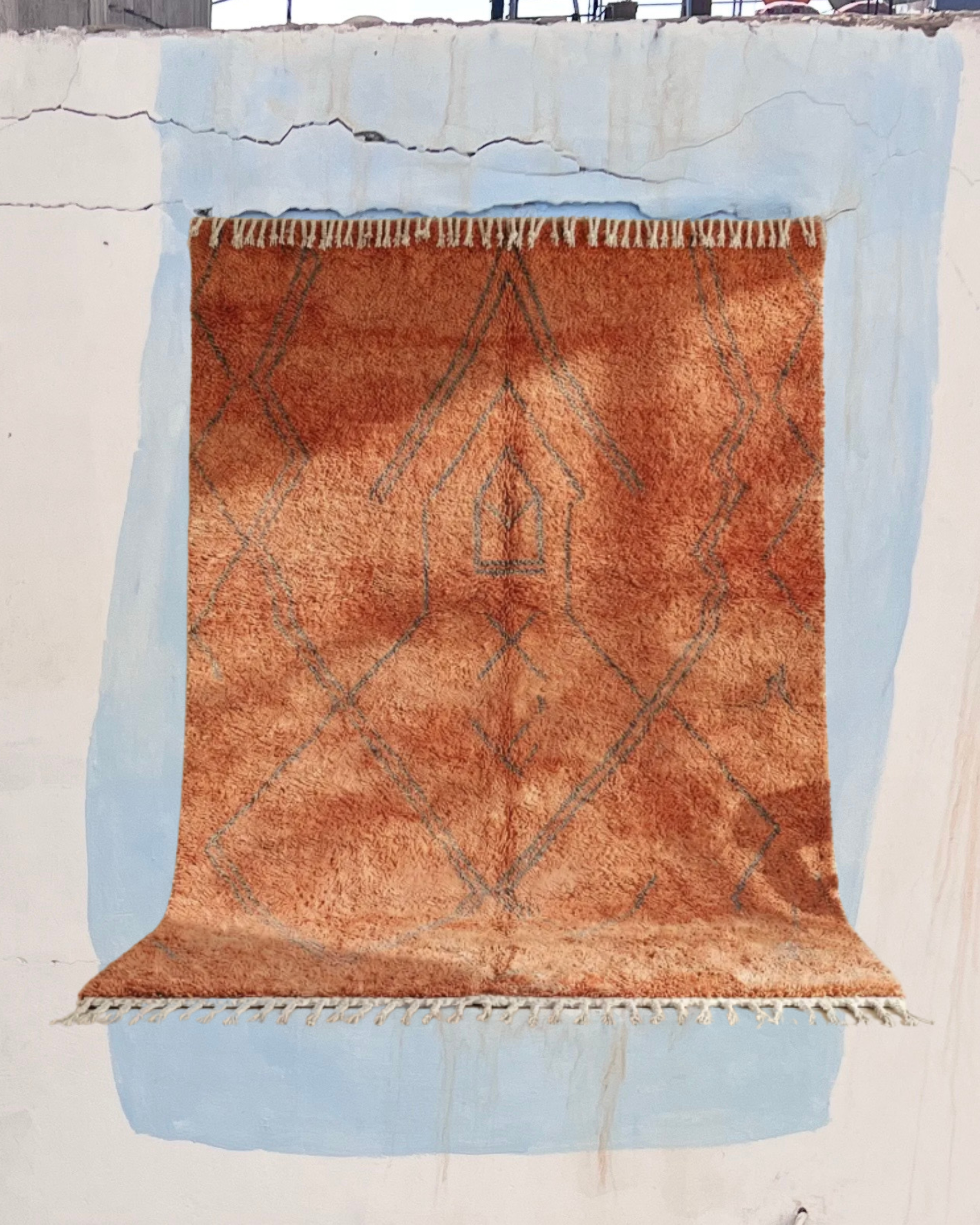 Terracotta Dune Moroccan Rug