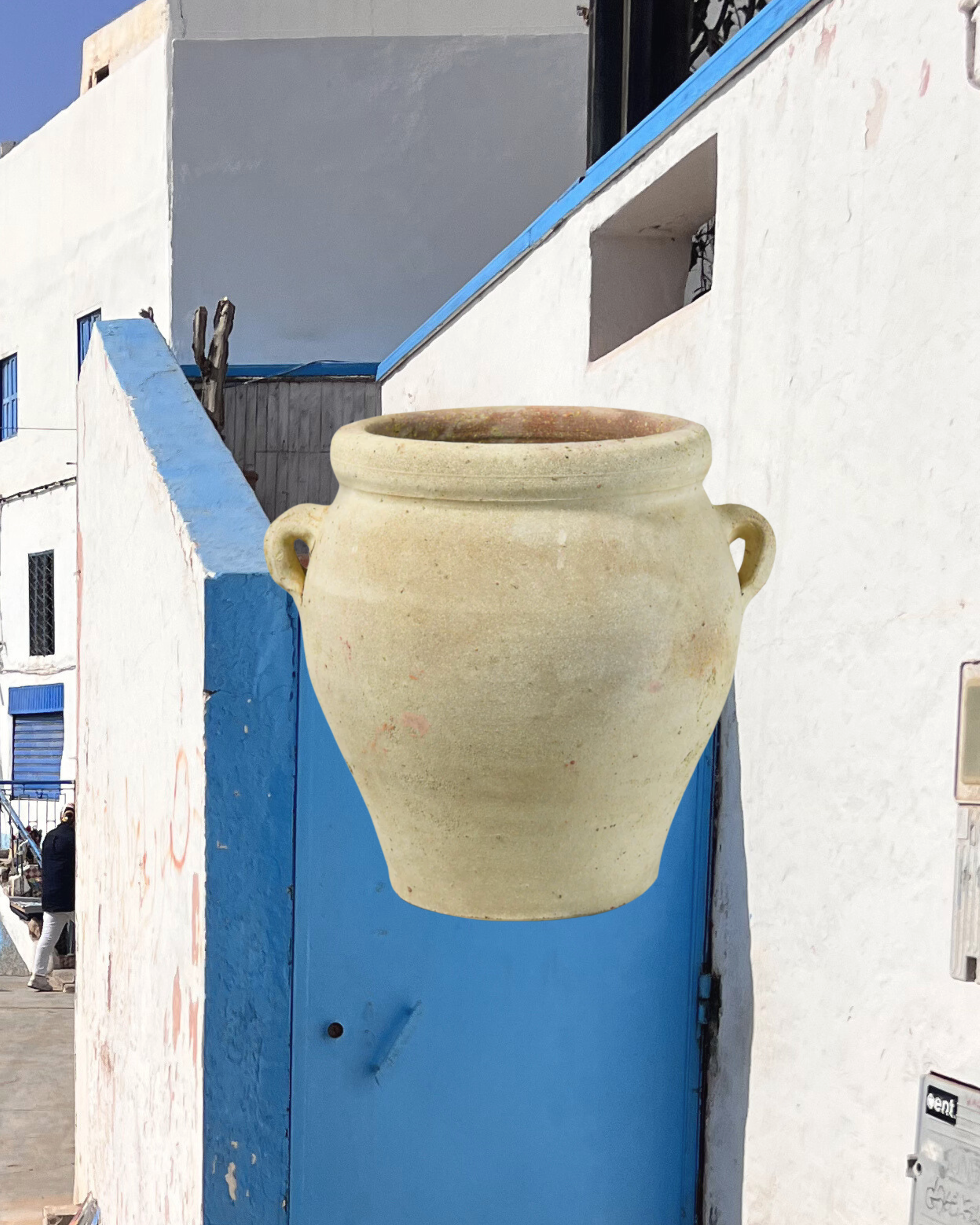 Tunisian Twin-Handle Terra Vessel