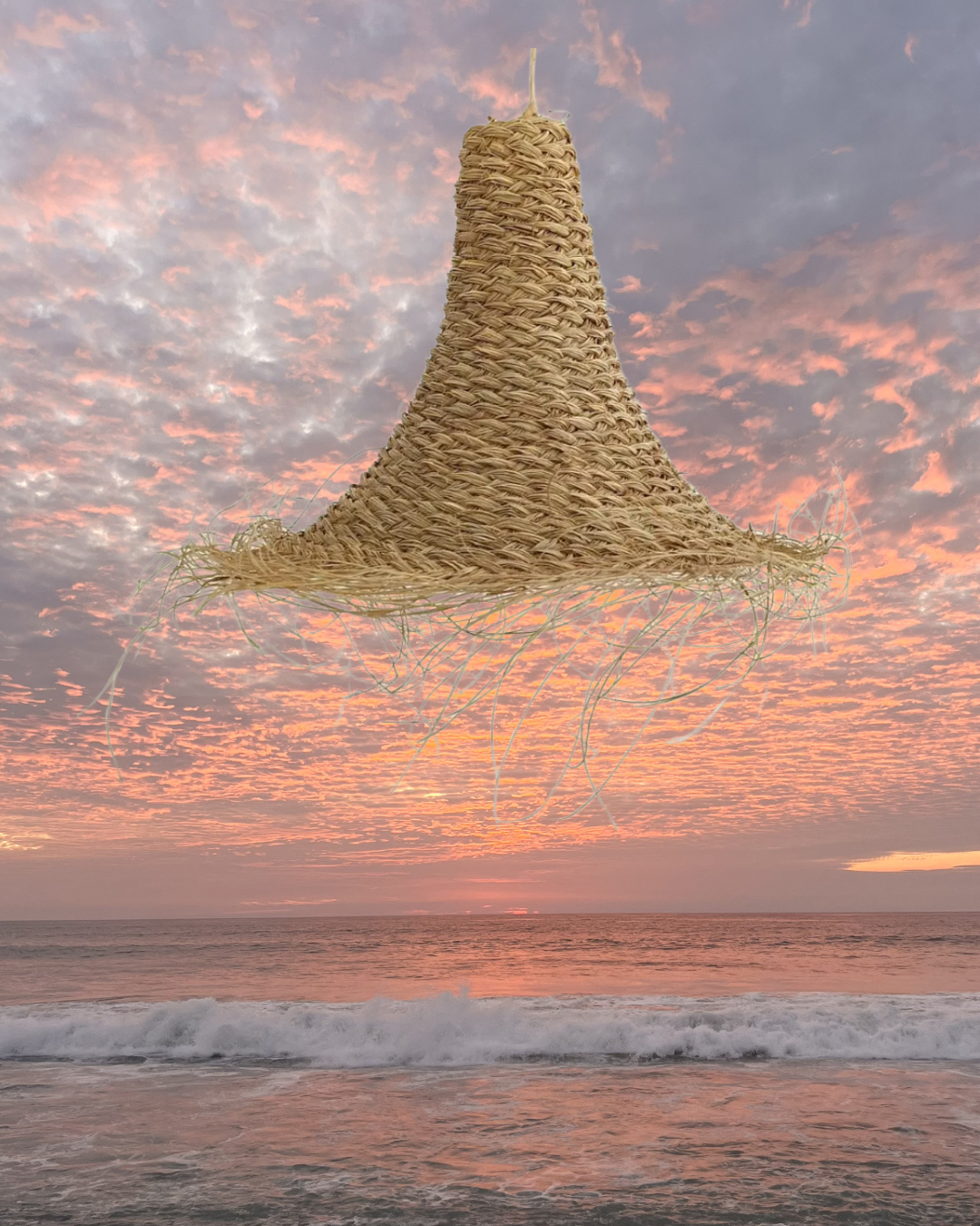 Dune Fringe Moroccan Pendant