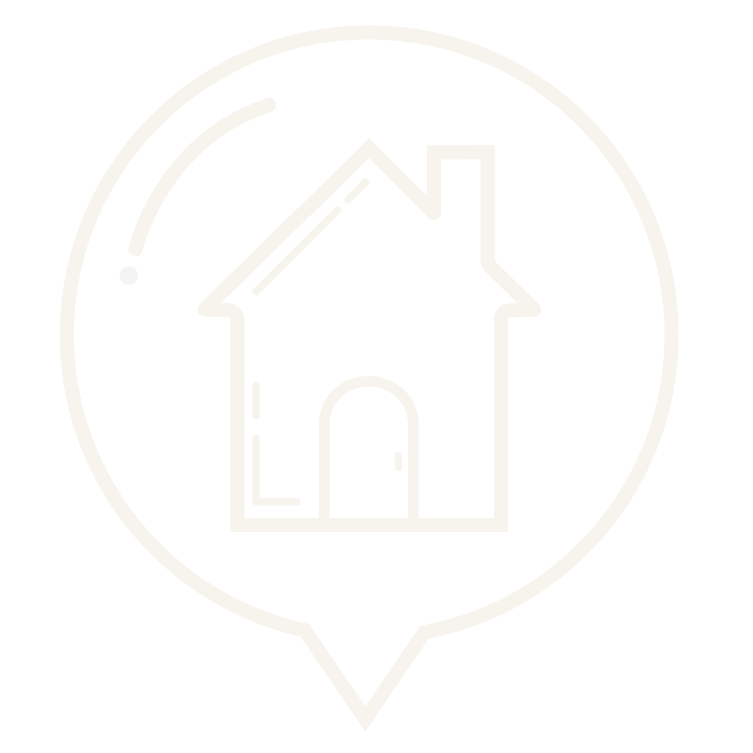 House location icon representing frequently asked questions about moving to Denver and the local real estate market
