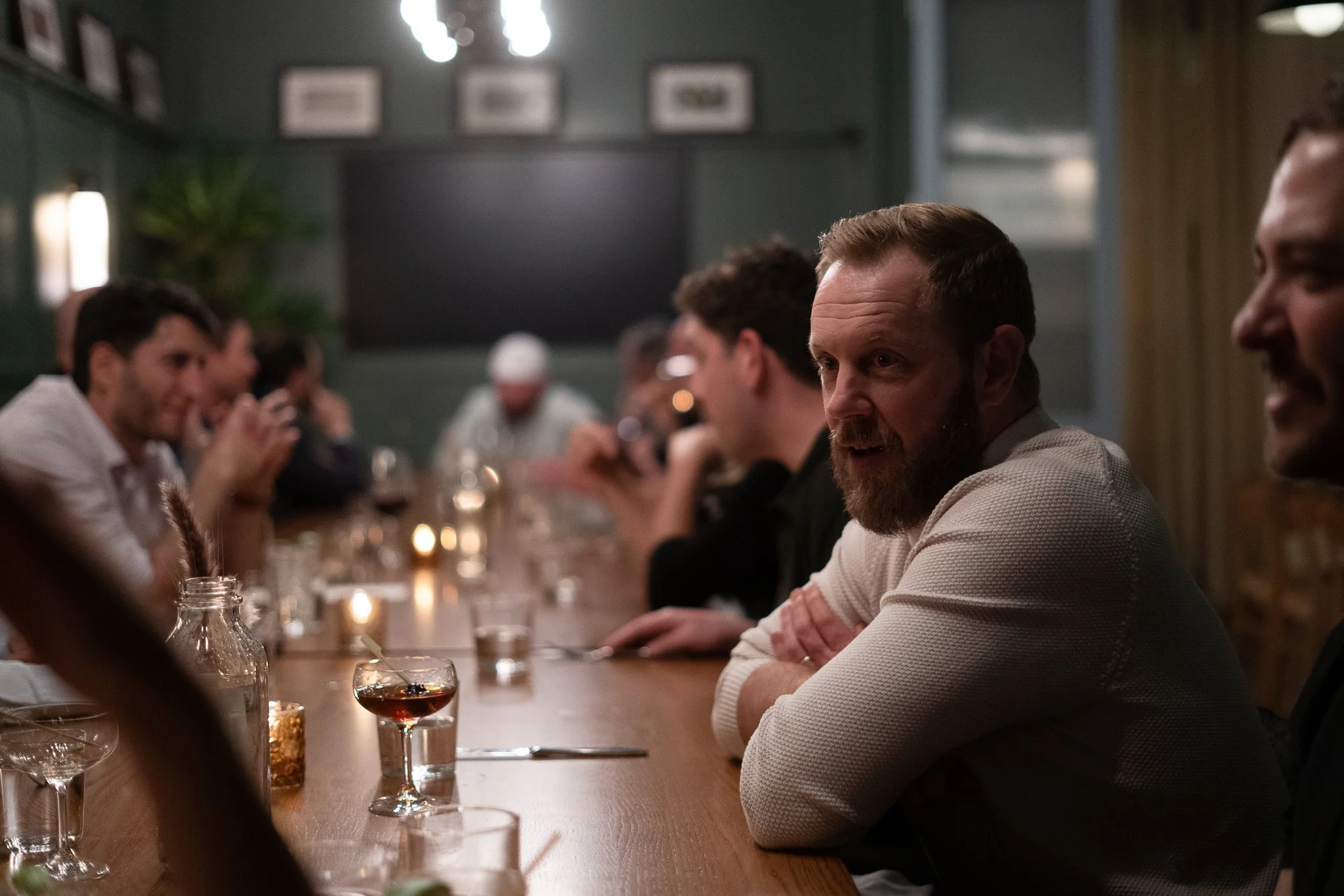 Denver real estate clients gathering at a community event after purchasing a home