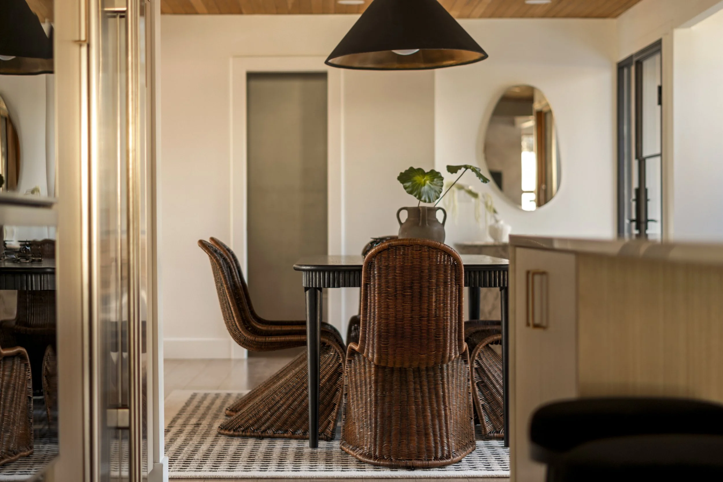 Elegant dining space in a luxury Denver Colorado home listed by The Eminence Group real estate agents