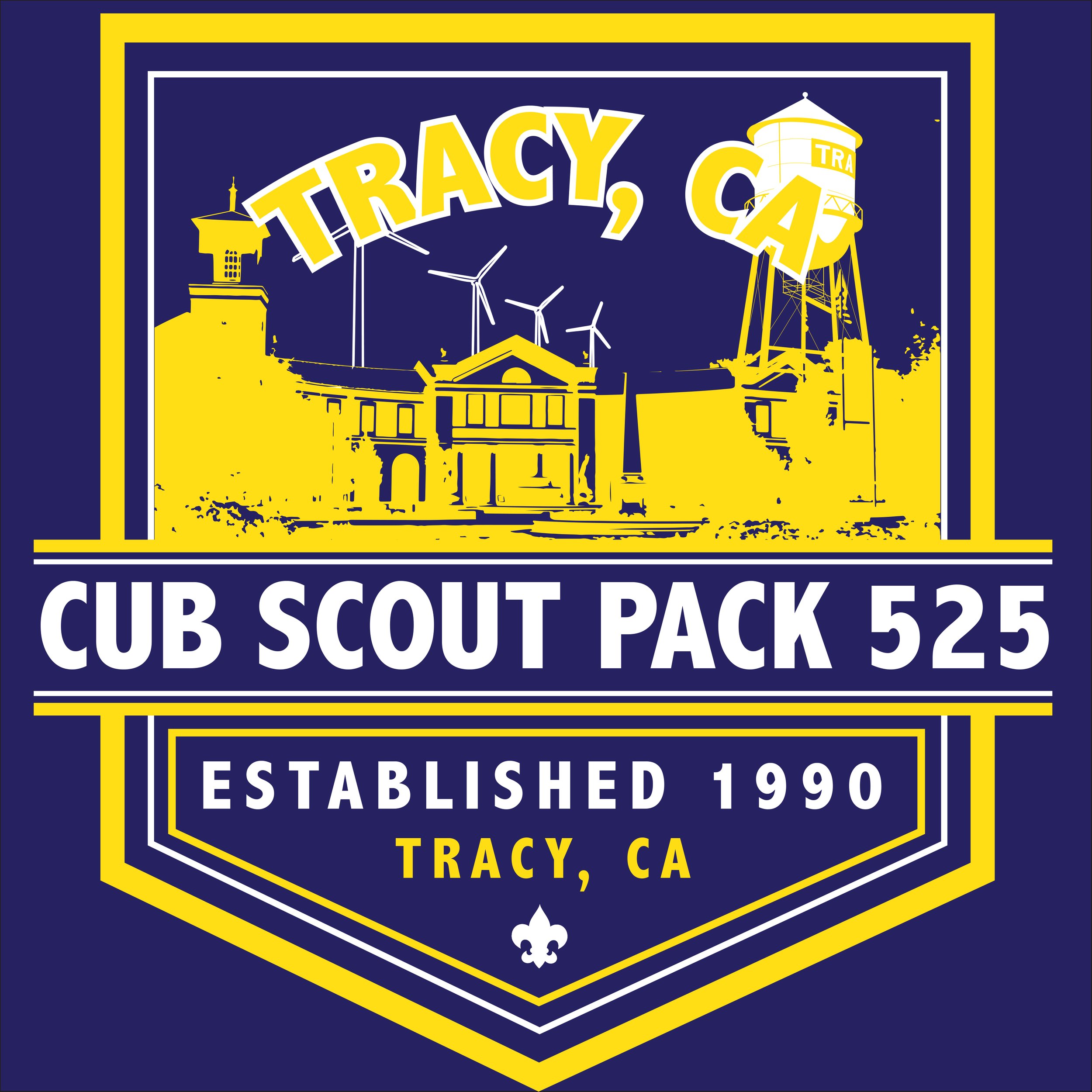 Cub Scout Pack 525 Shirt Design