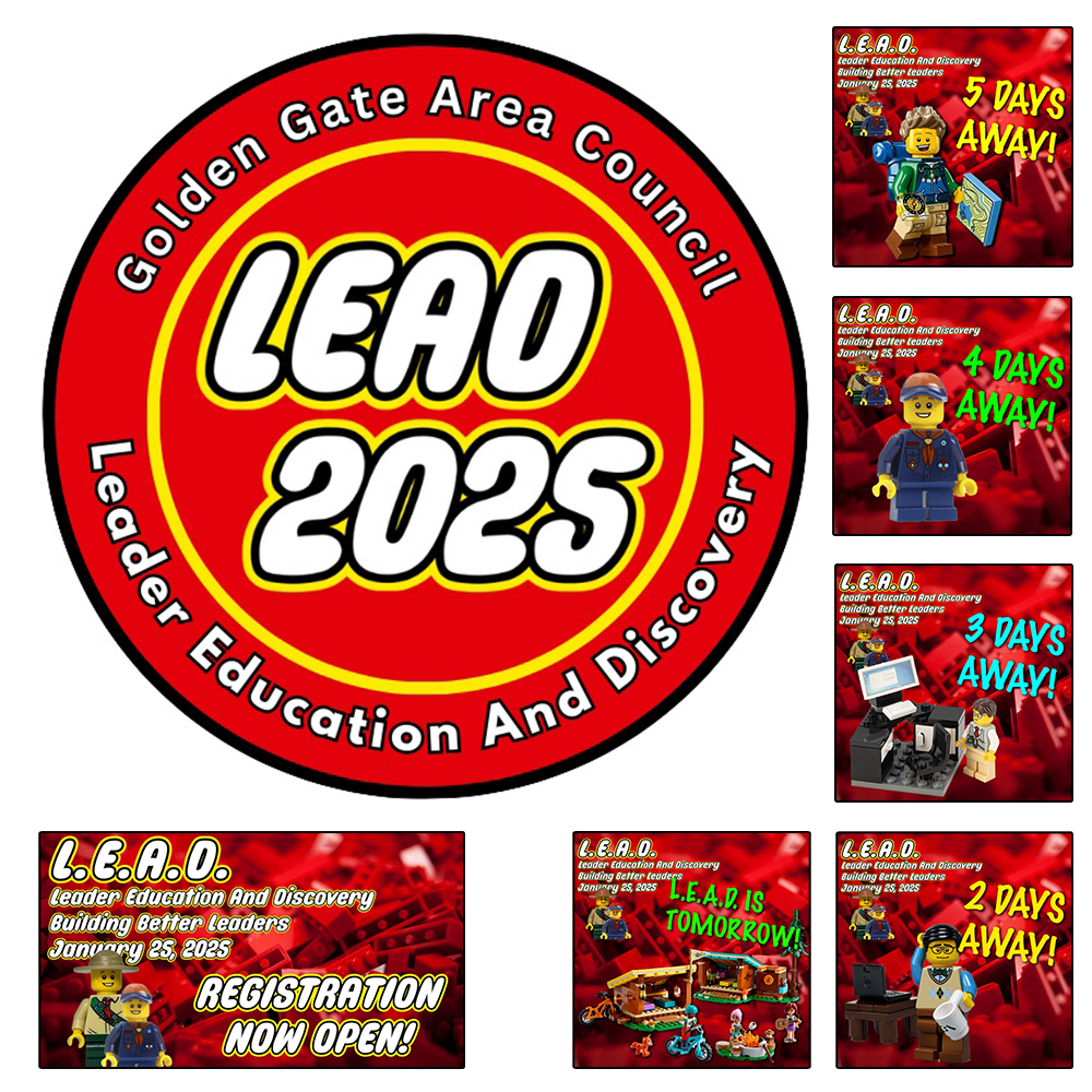 LEAD 2025 Event Logo & Social Media Promotional Images