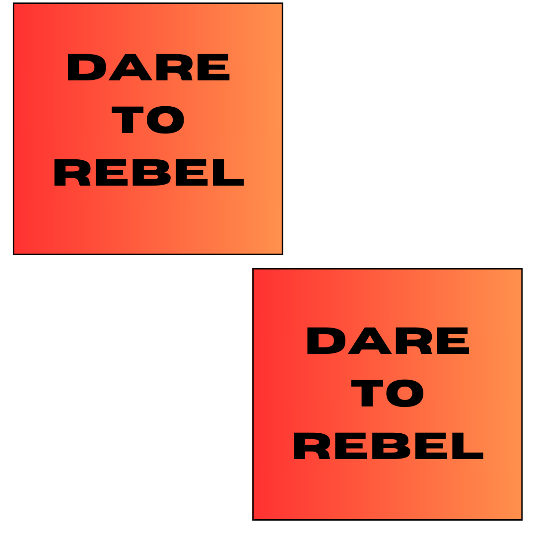 Proposed side of Hard Rebel box