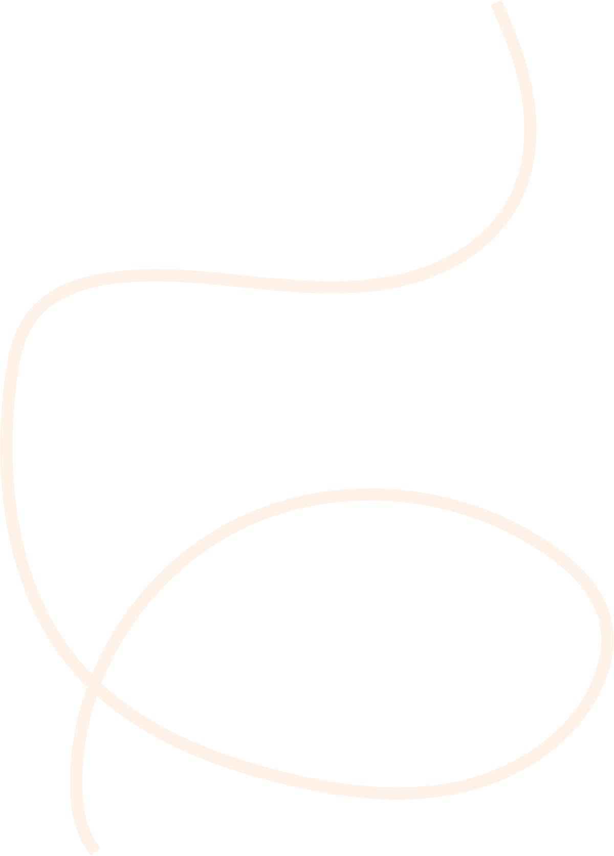 Abstract digital art featuring black background with white curving lines.