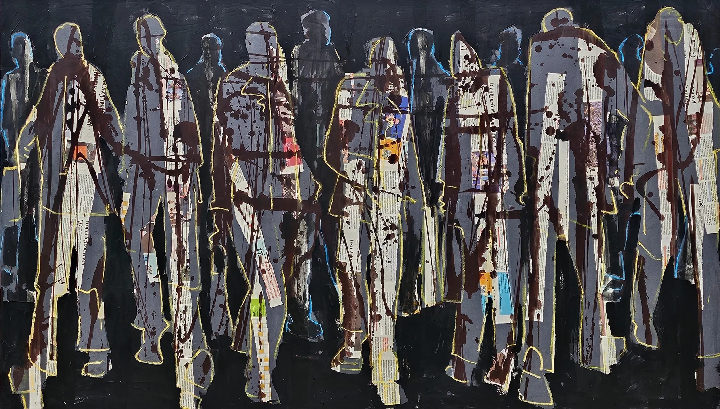 WE ARE ALL PASSERS-BY | 170 × 100 cm 