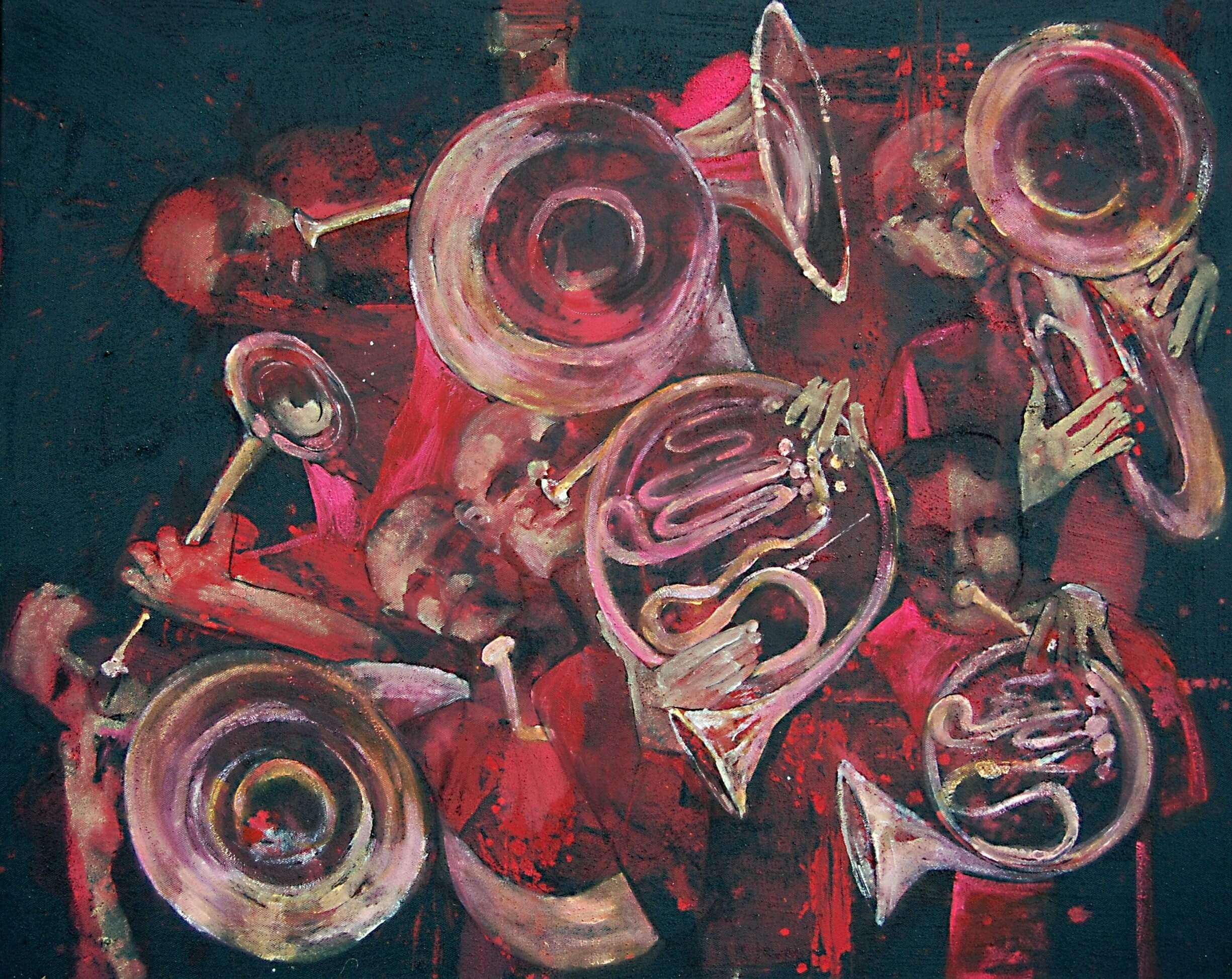 BRASS BAND | 80 × 100 cm