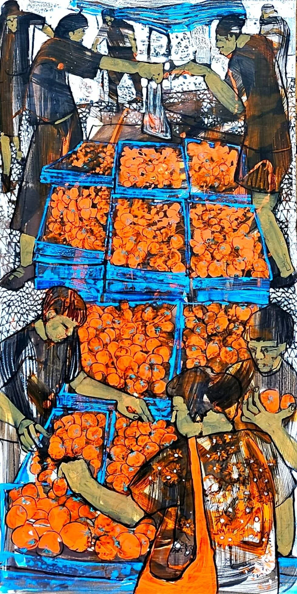TOMATOES | 140 × 70 cm