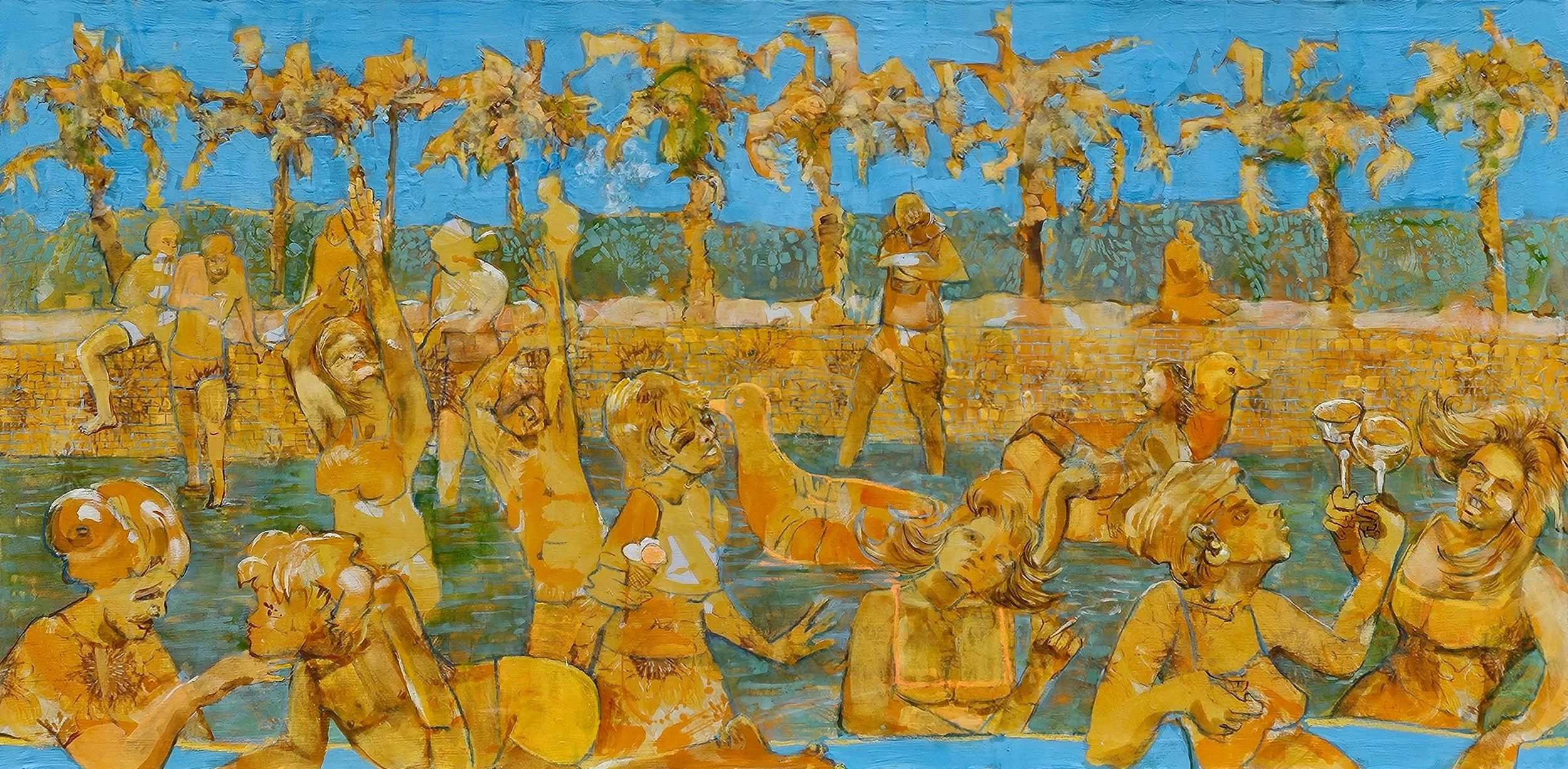 BECOME A SYBARITE | 200 × 100 cm