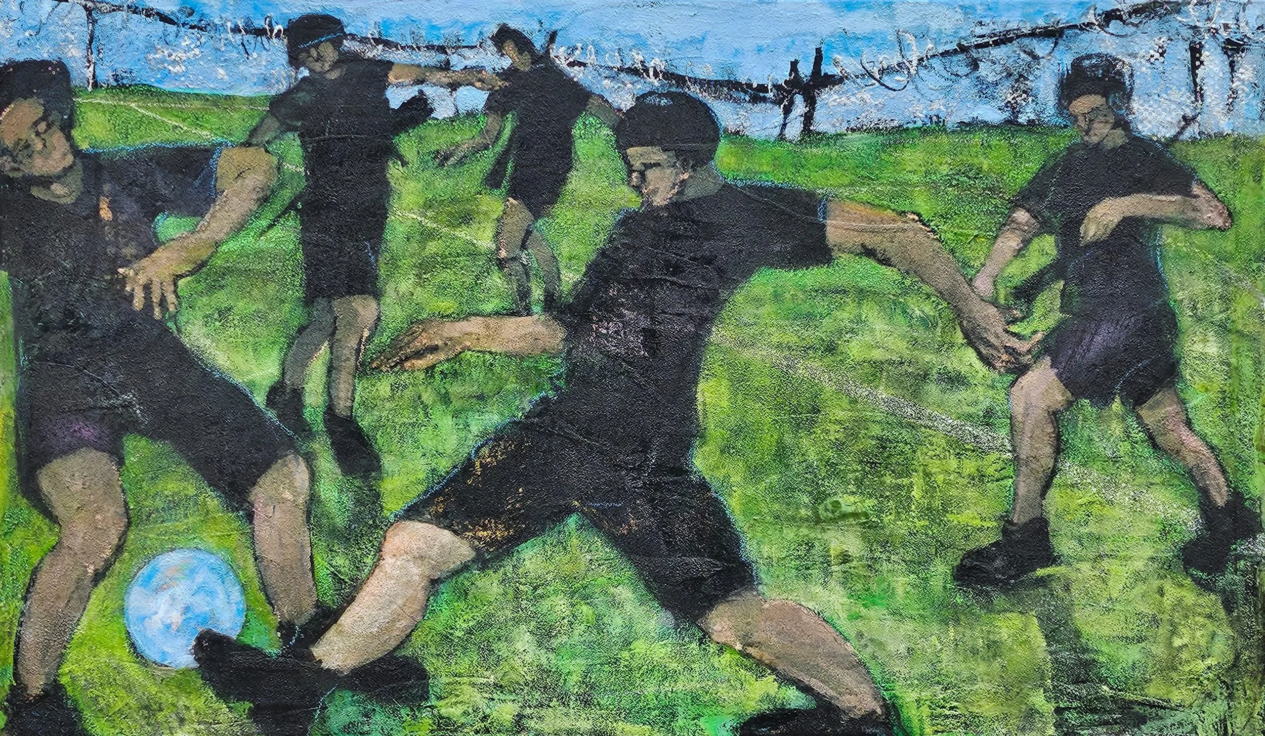 THE WORLD IS NOT ENOUGH | 120 × 70 cm