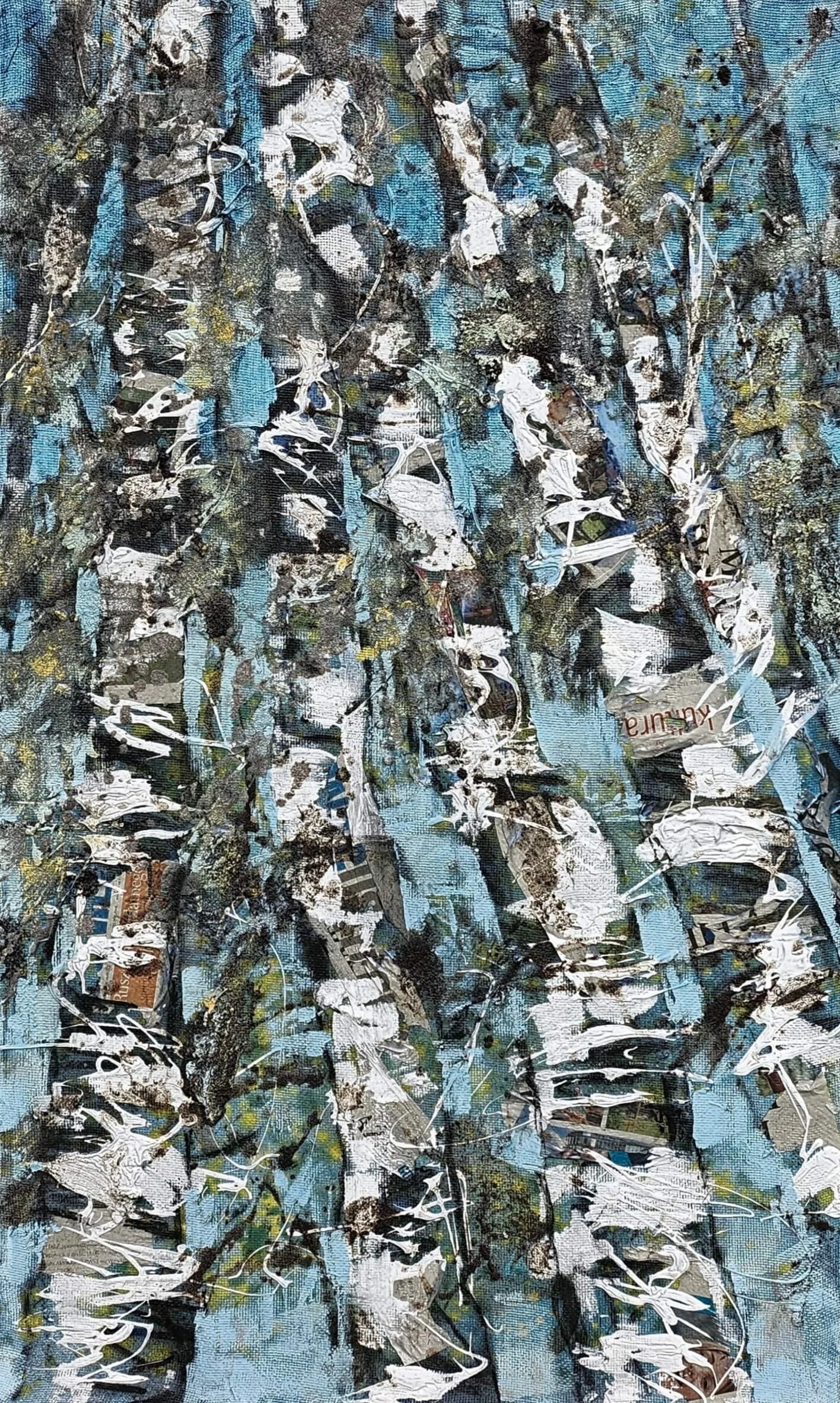  BIRCHES | 120 × 80 cm
