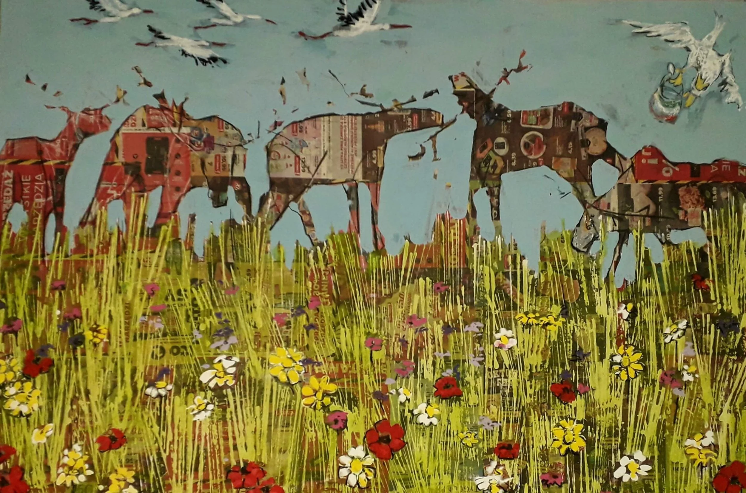 POLISH MEADOW | 110 × 170 cm