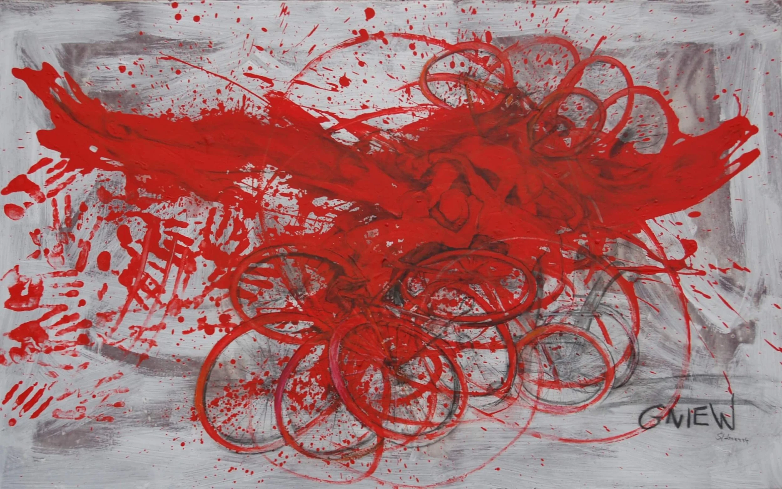 WRATH | 100 × 180 cm